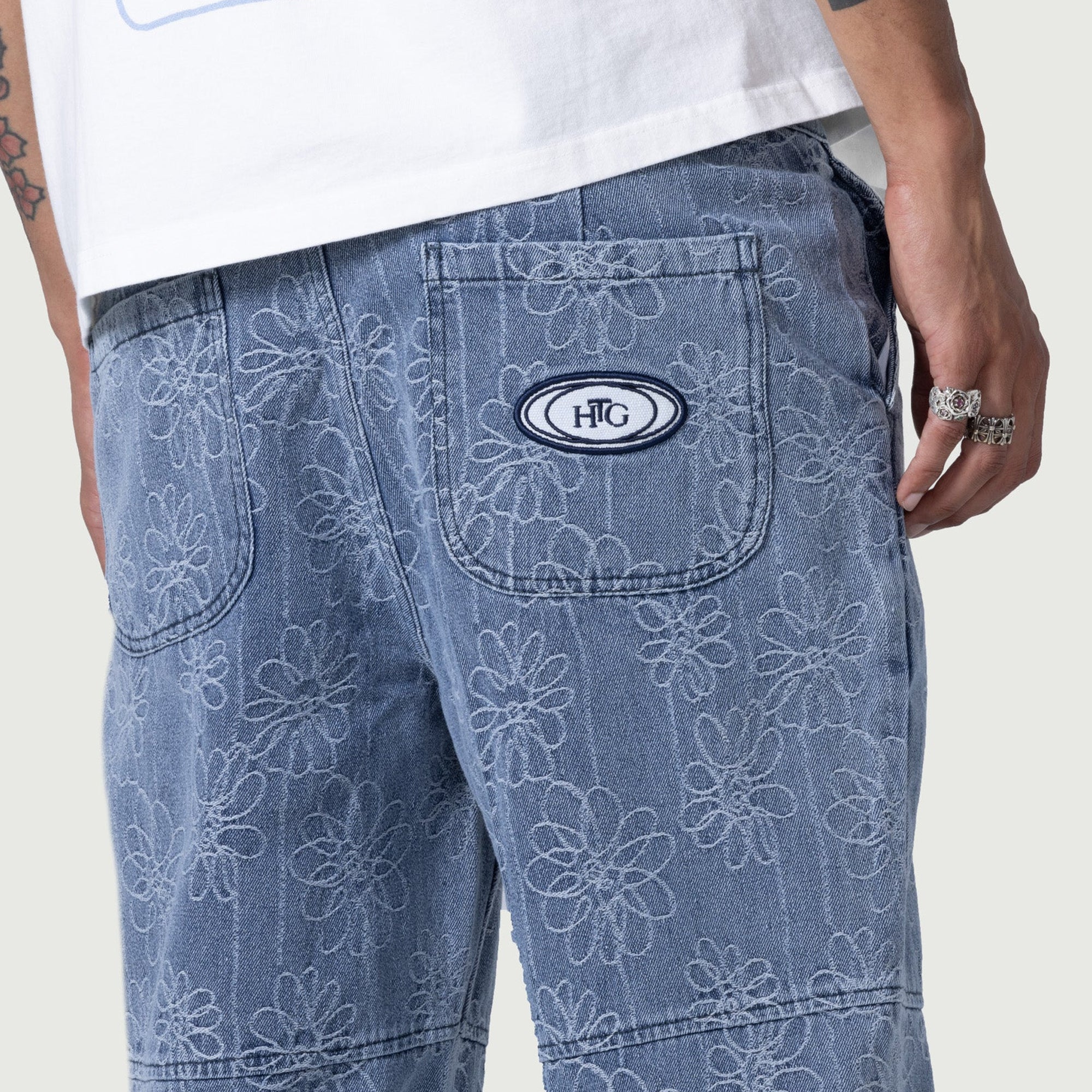 Honor The Gift Mens Flower Jacquard Pants