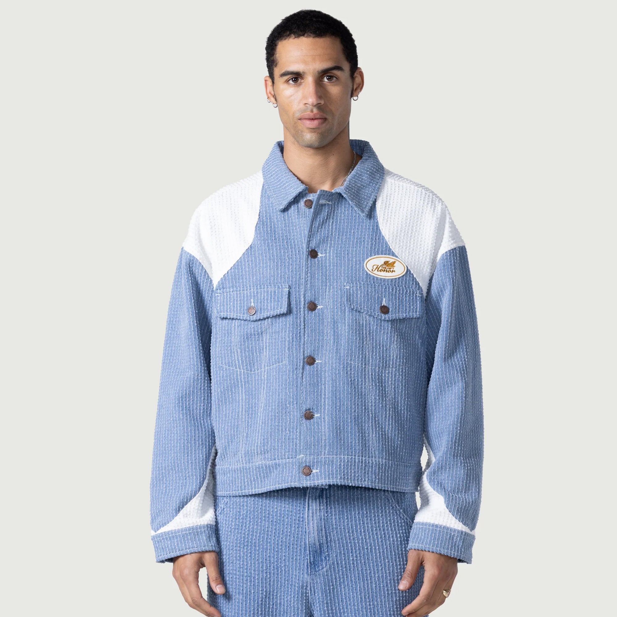 Honor The Gift Mens Panel Trucker Jacket