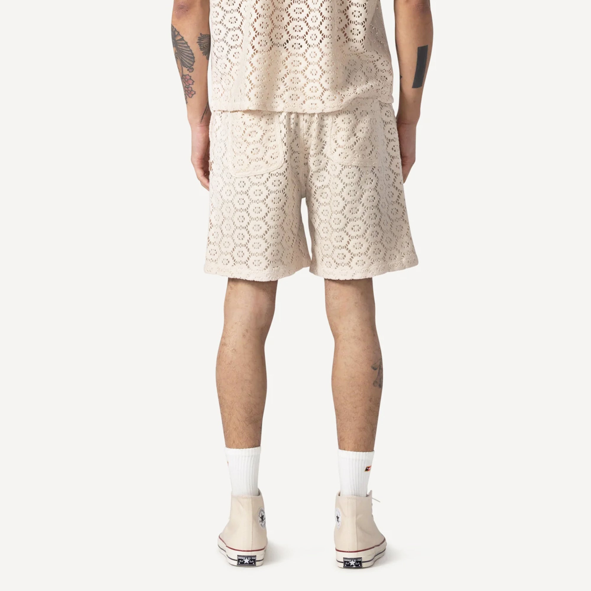 Honor The Gift Mens Crochet Shorts