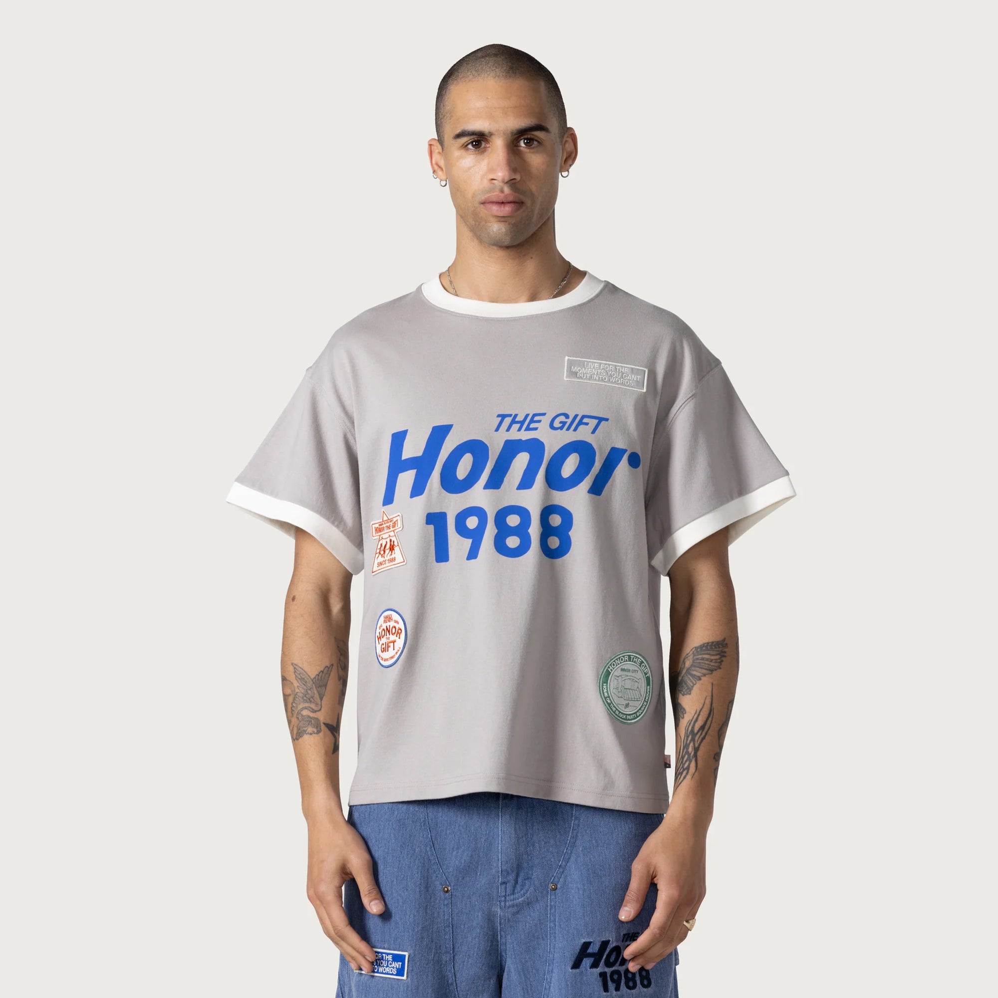 Honor The Gift Mens Multi Box Tee