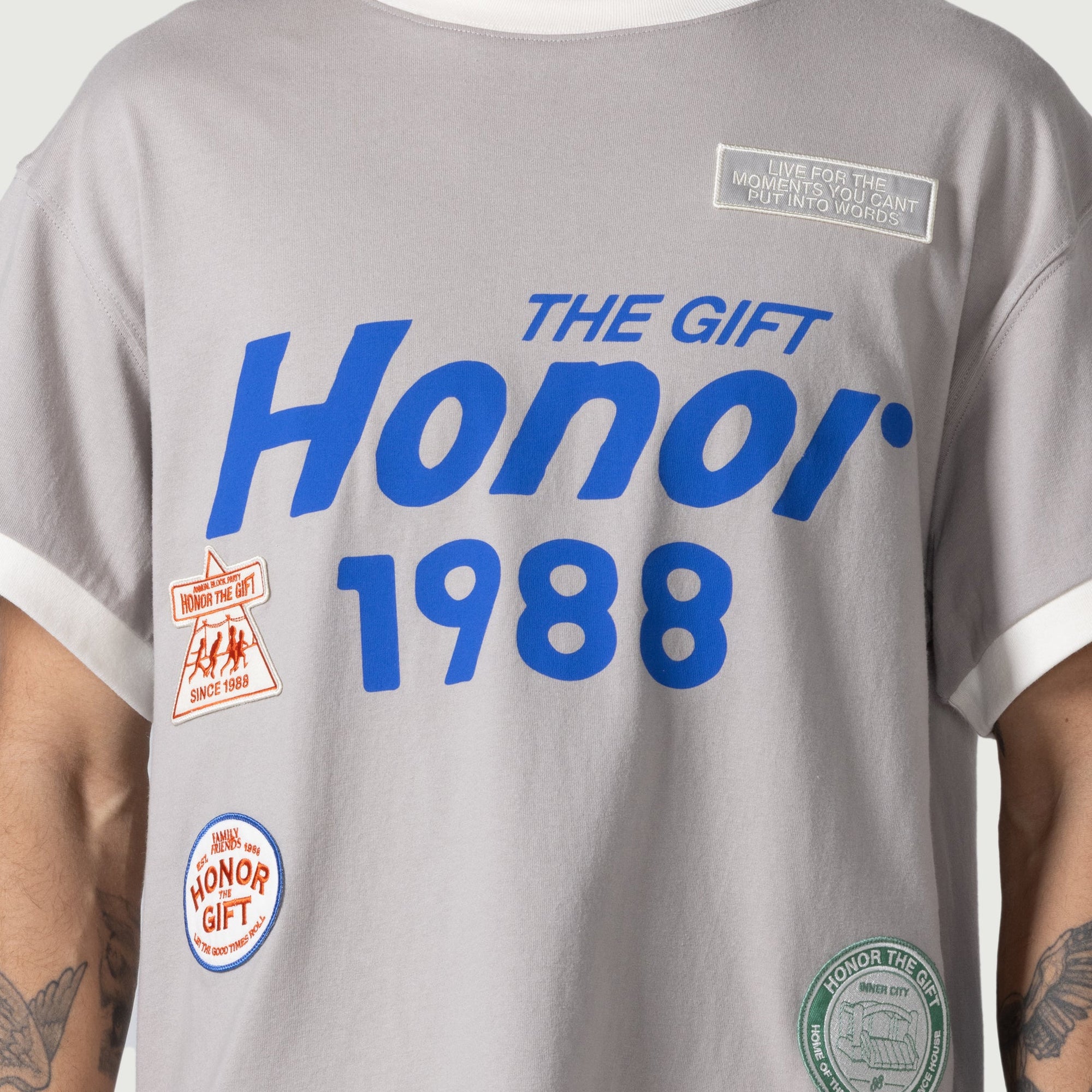 Honor The Gift Mens Multi Box Tee
