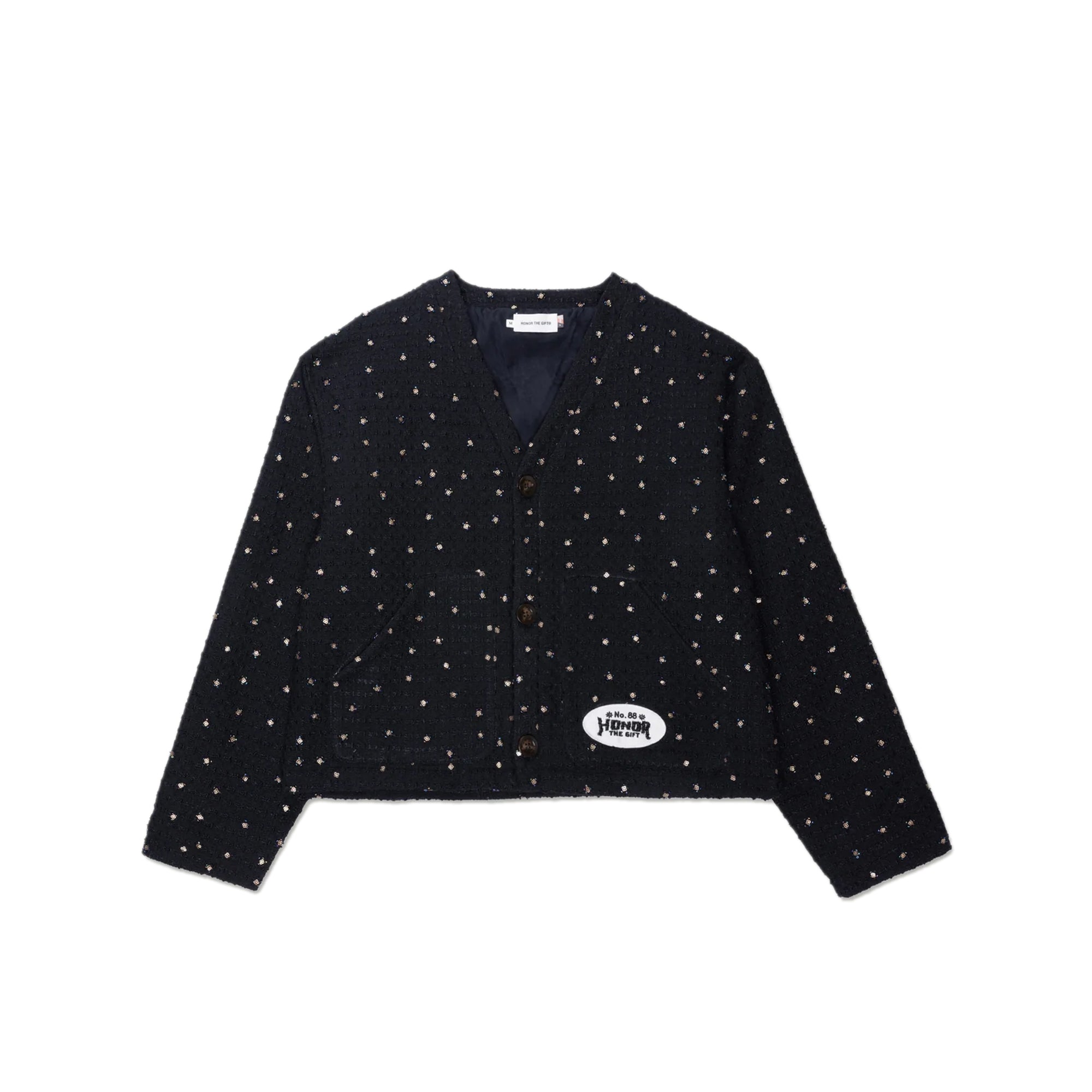 Honor The Gift Mens Beaded Cardigan
