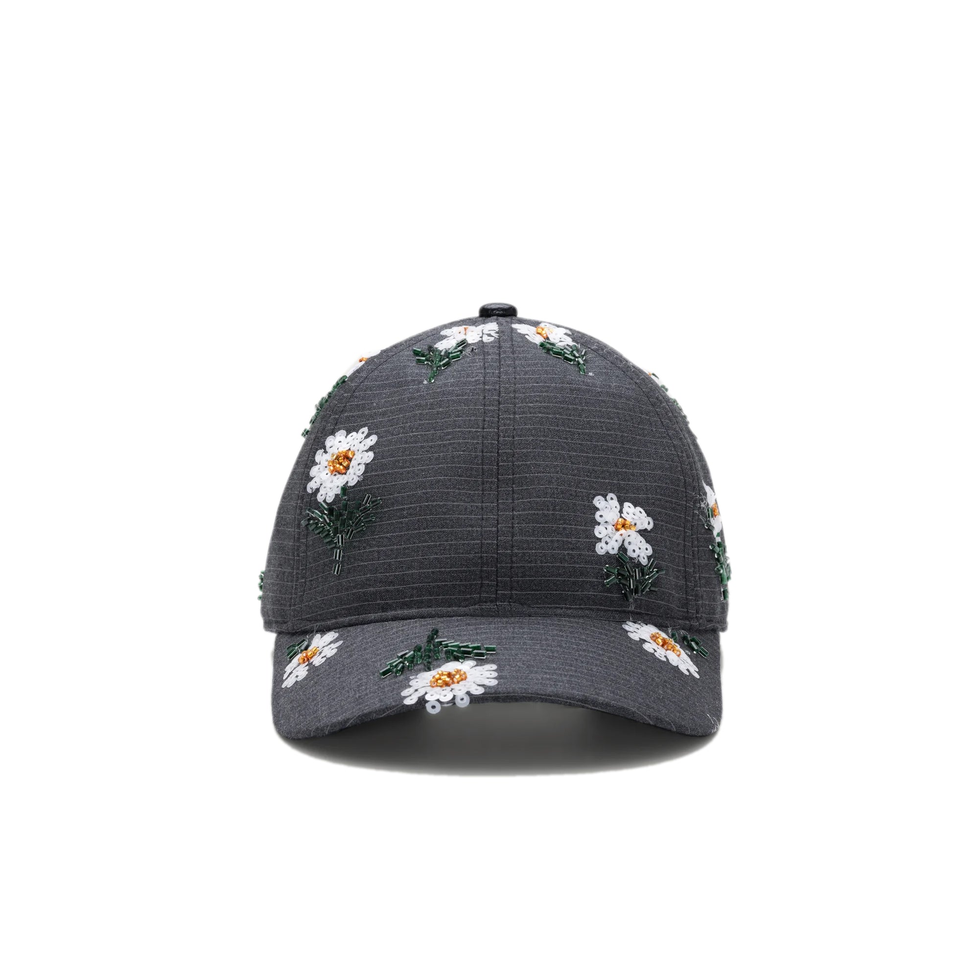 Honor The Gift Flowers Beaded 6 Panel Cap