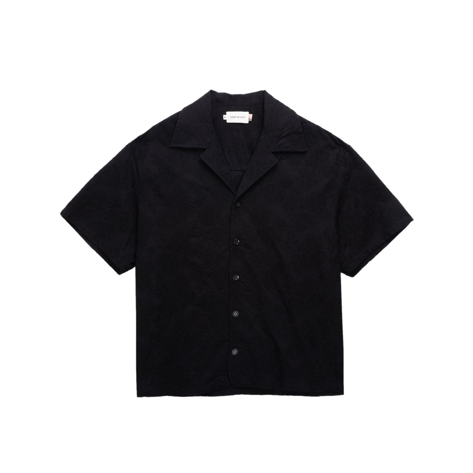 Honor The Gift Mens Novelty Floral Camp Shirt