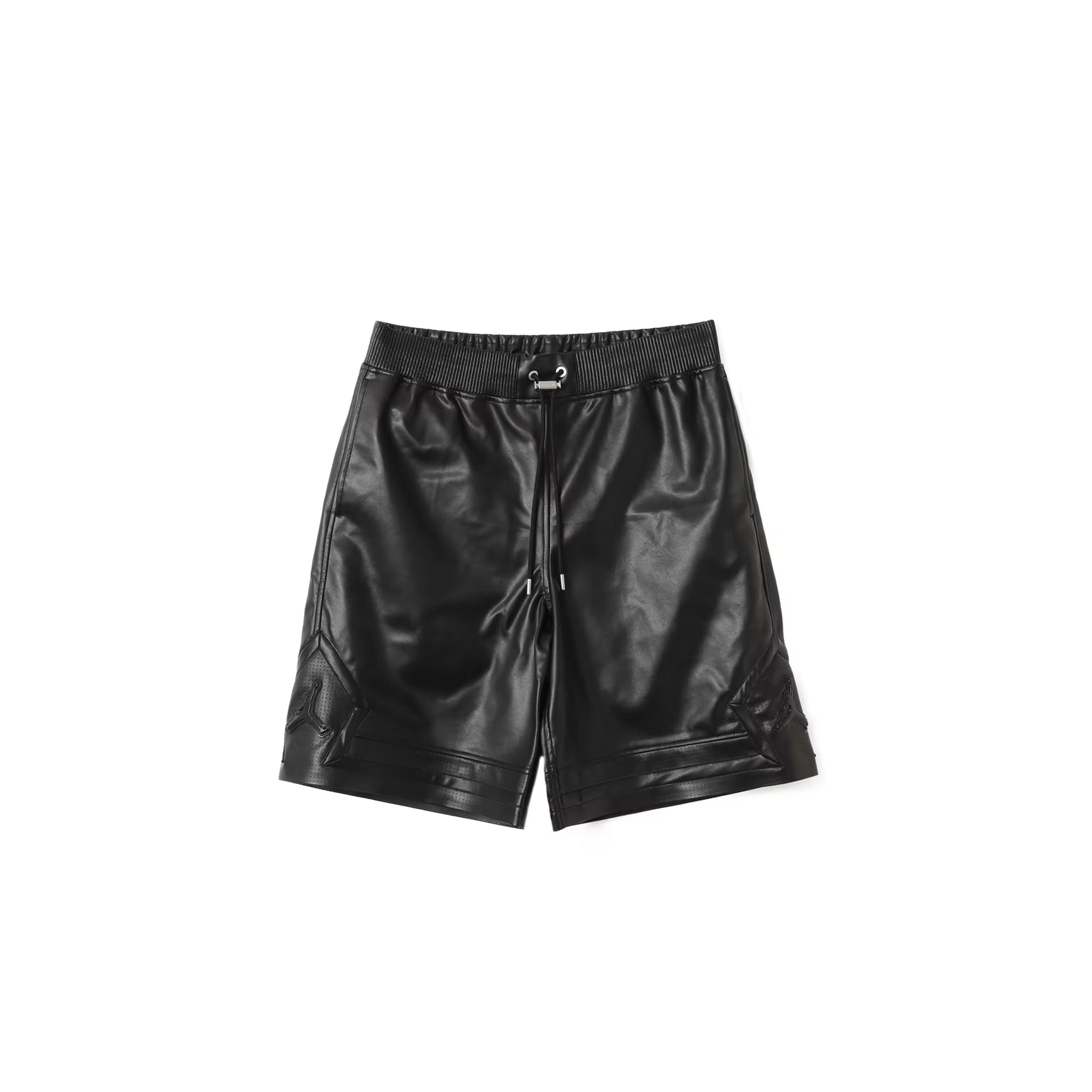 Air Jordan Mens Vegan Leather Diamond Shorts