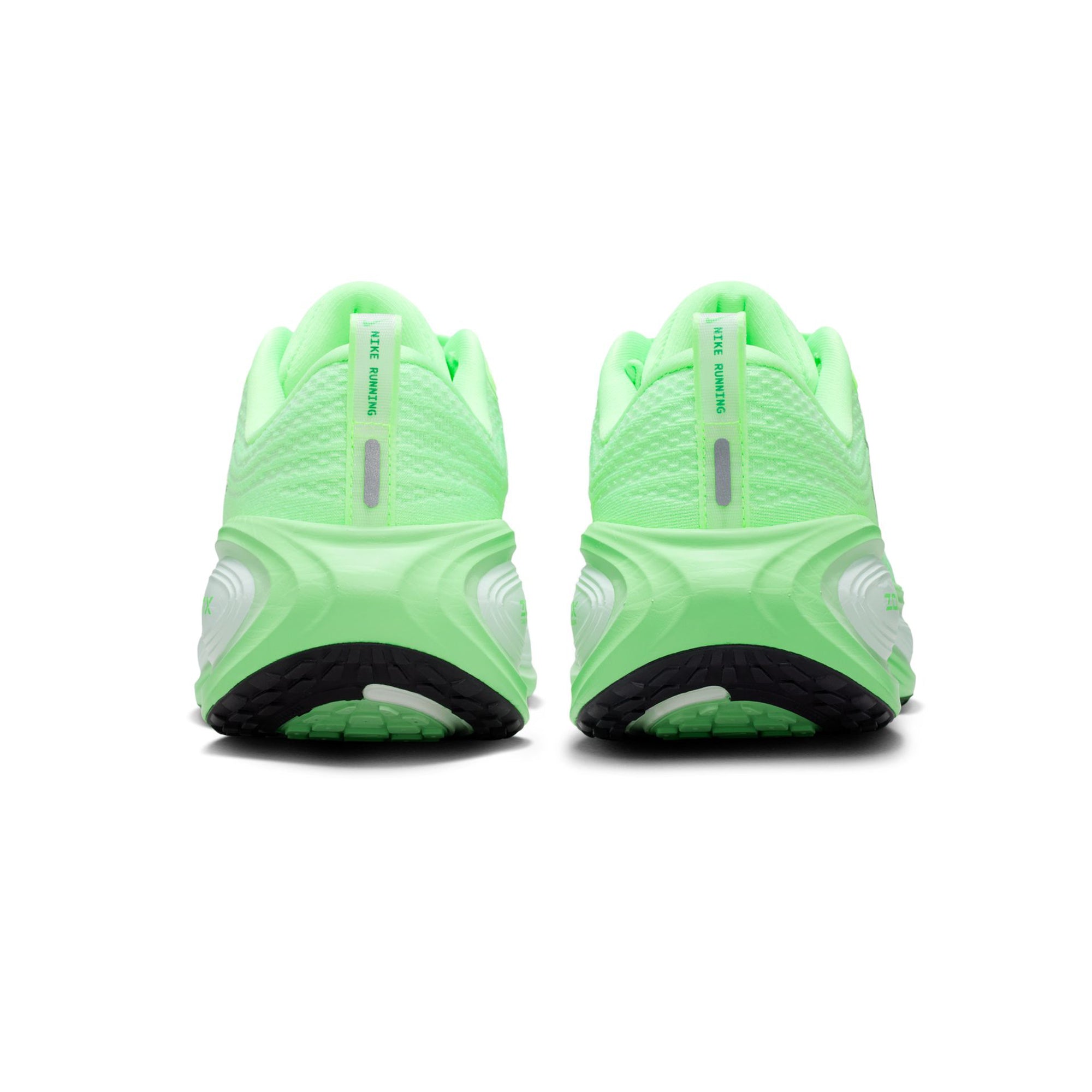 White/metallic Silver-illusion Green Sneakerson a white background