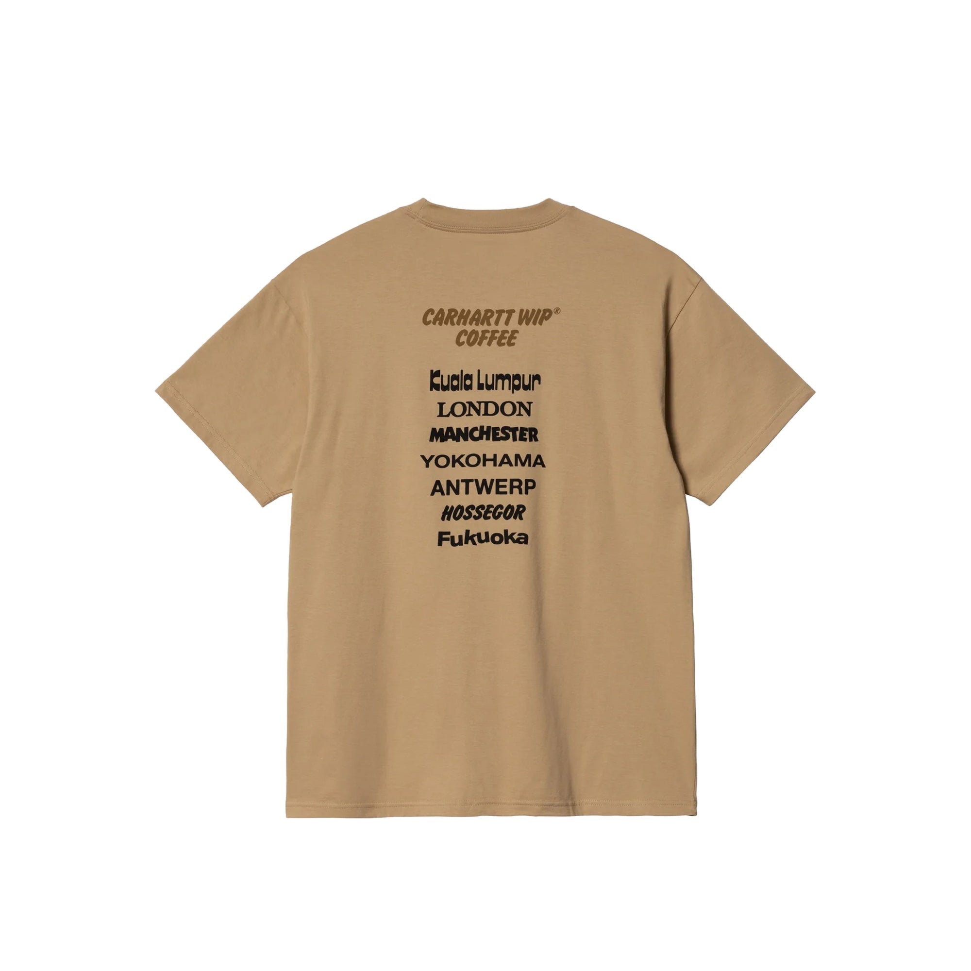Carhartt WIP Mens Coffee SS Tee