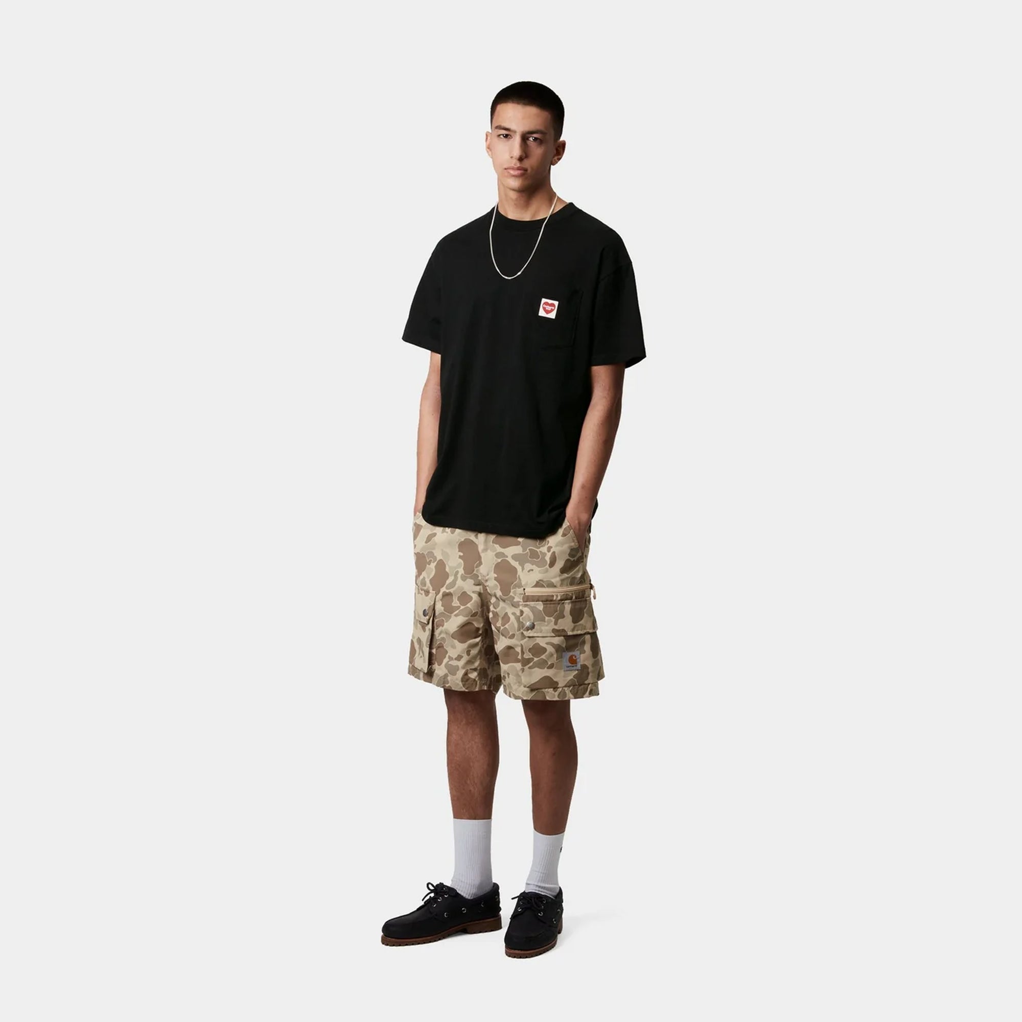 Carhartt WIP Mens SS Pocket Heart Tee