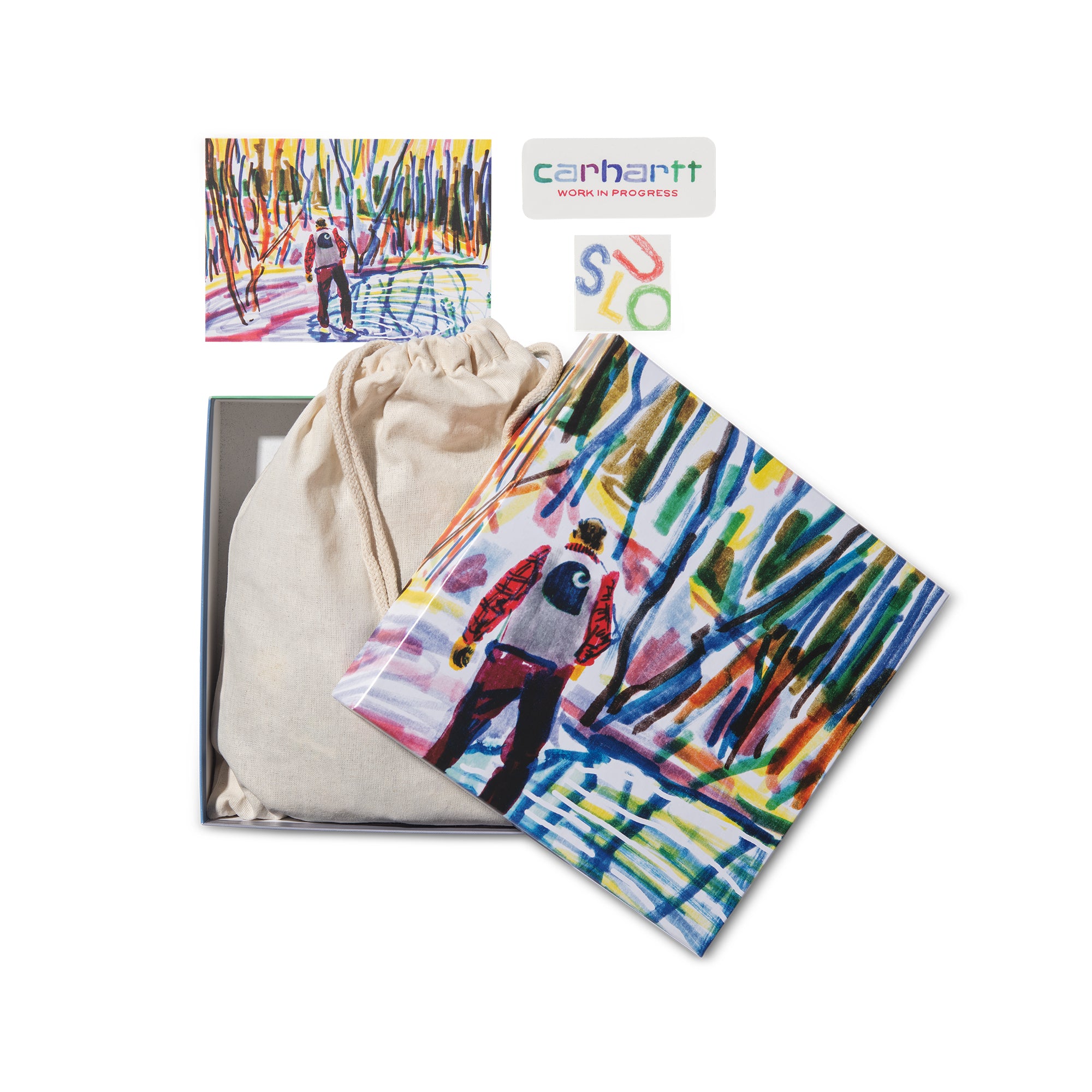 Carhartt WIP Ollie Mac Icy Lake Puzzle