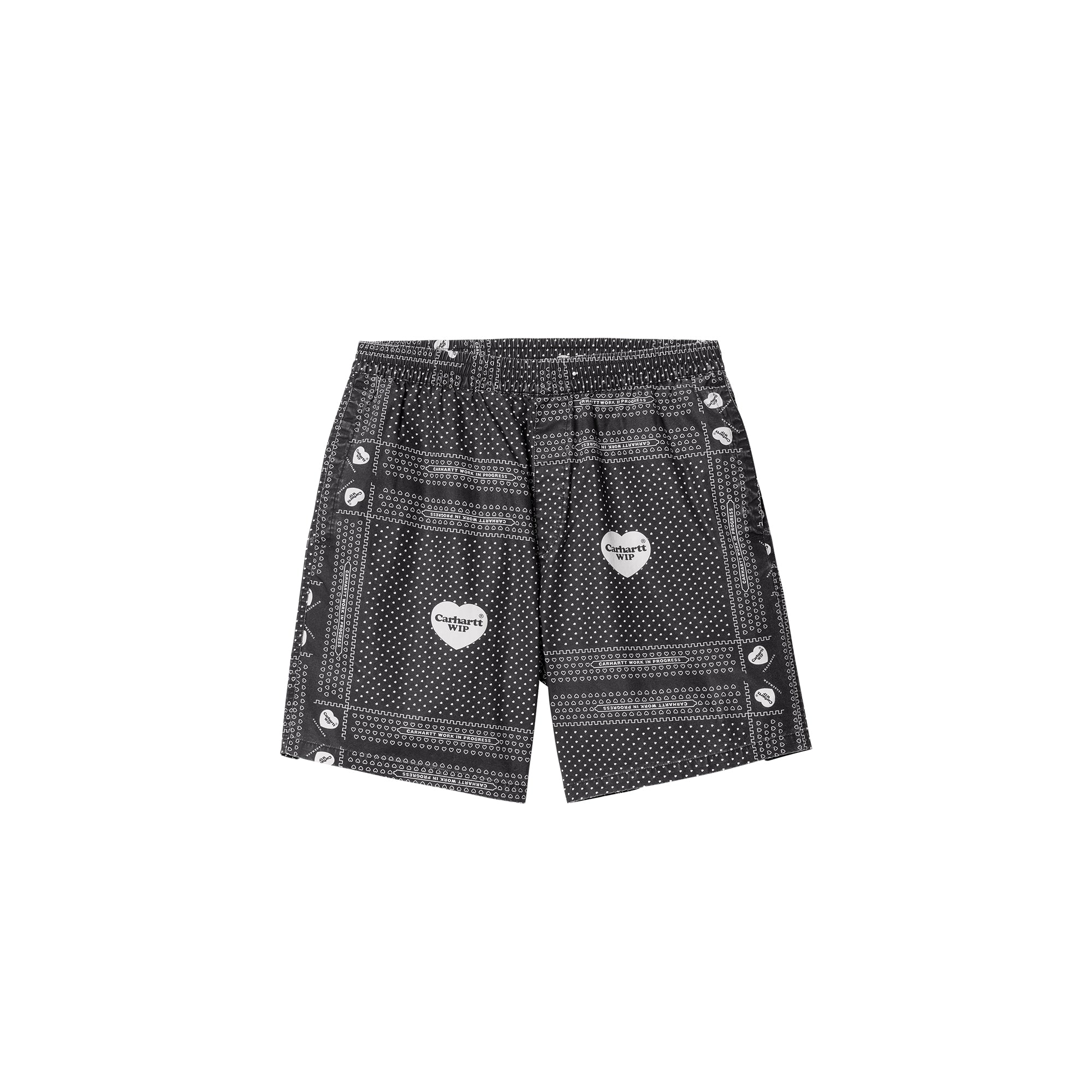 Carhartt WIP Mens Heart Bandana Shorts