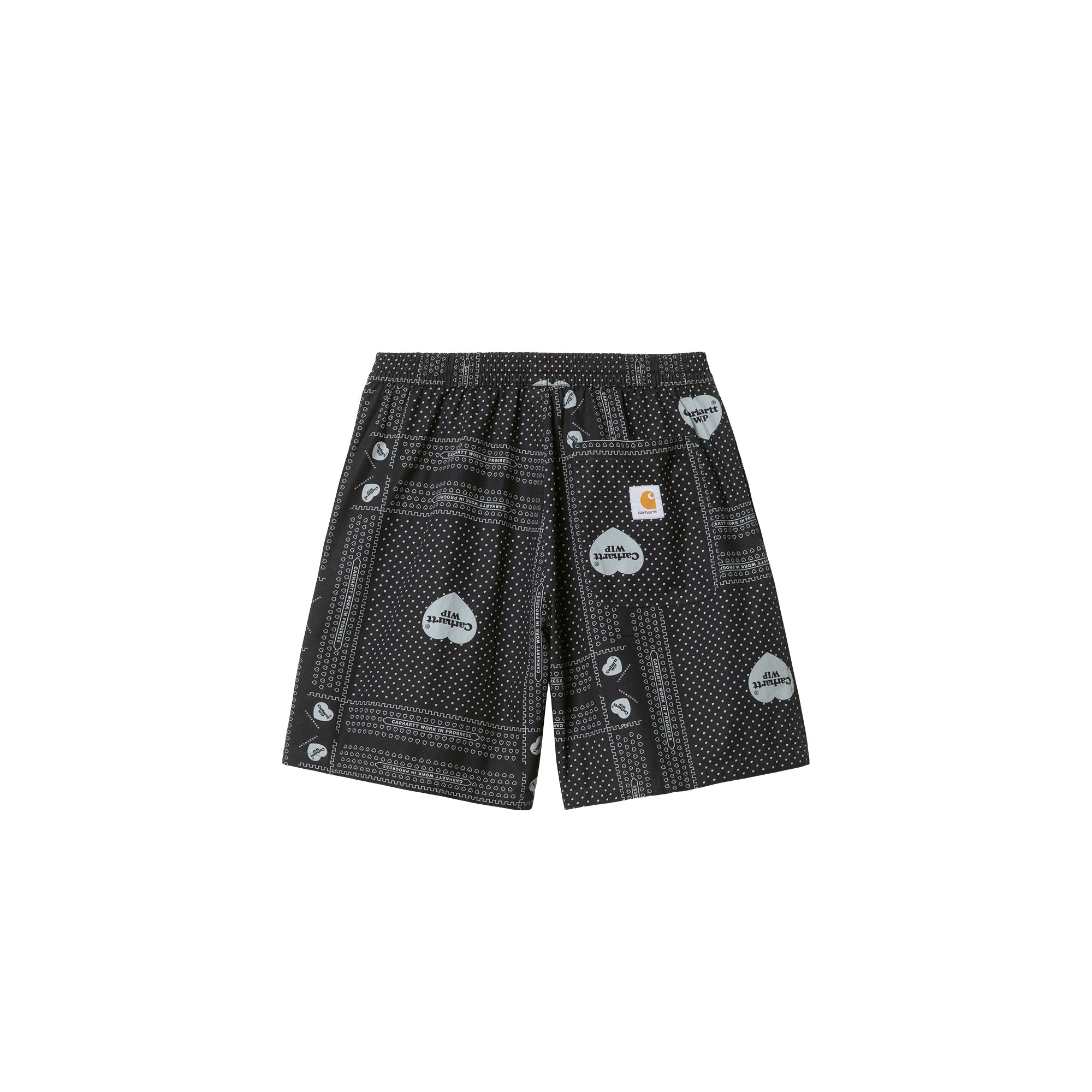 Carhartt WIP Mens Heart Bandana Shorts
