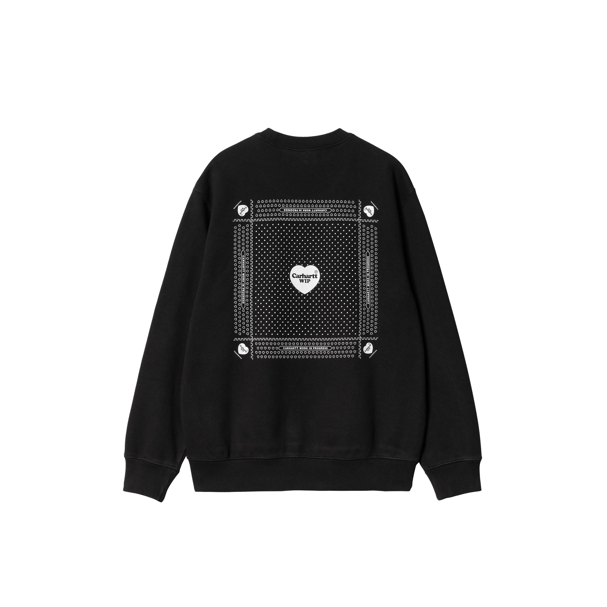Carhartt WIP Mens Heart Bandana Sweatshirt