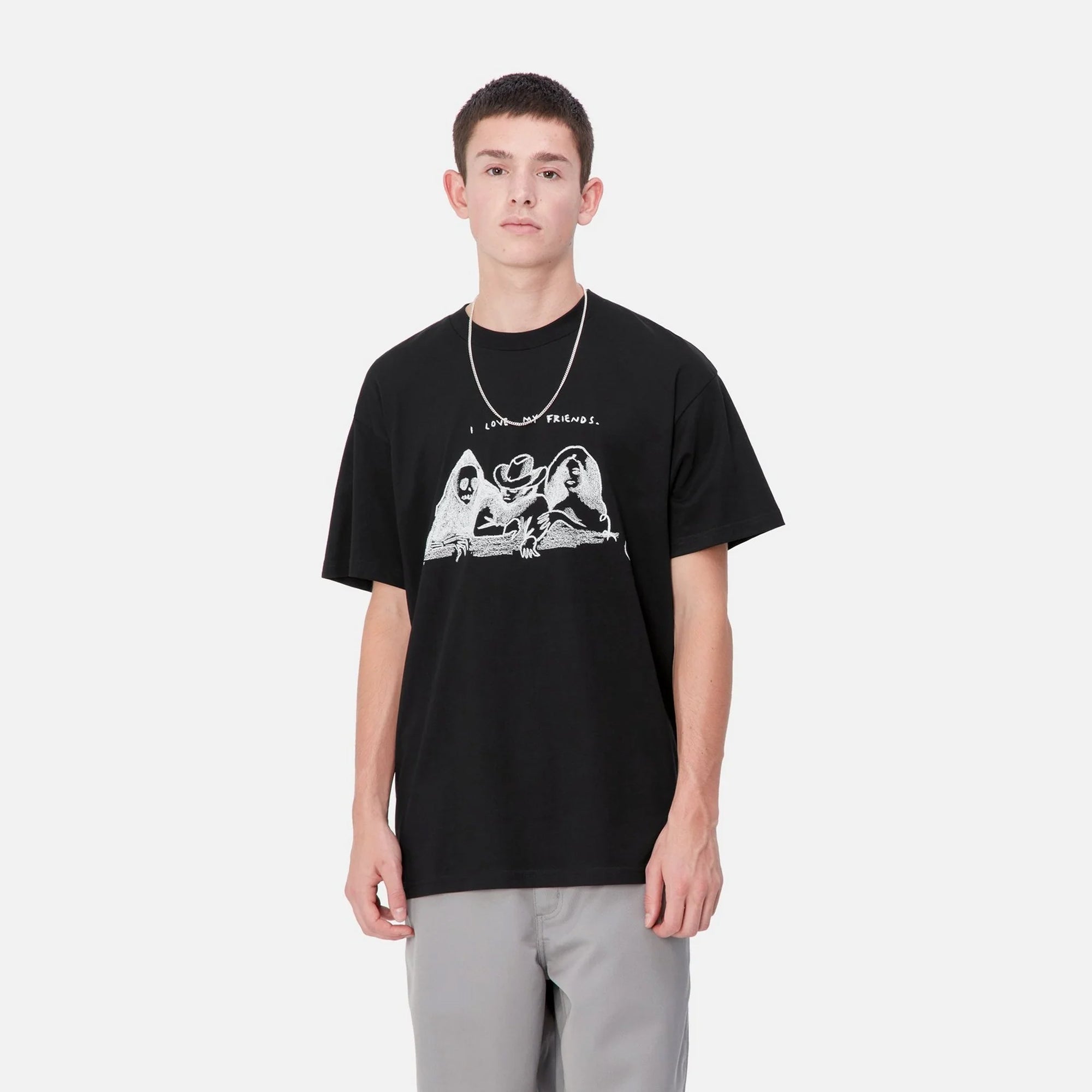 Carhartt WIP Mens Pepe Friends Tee