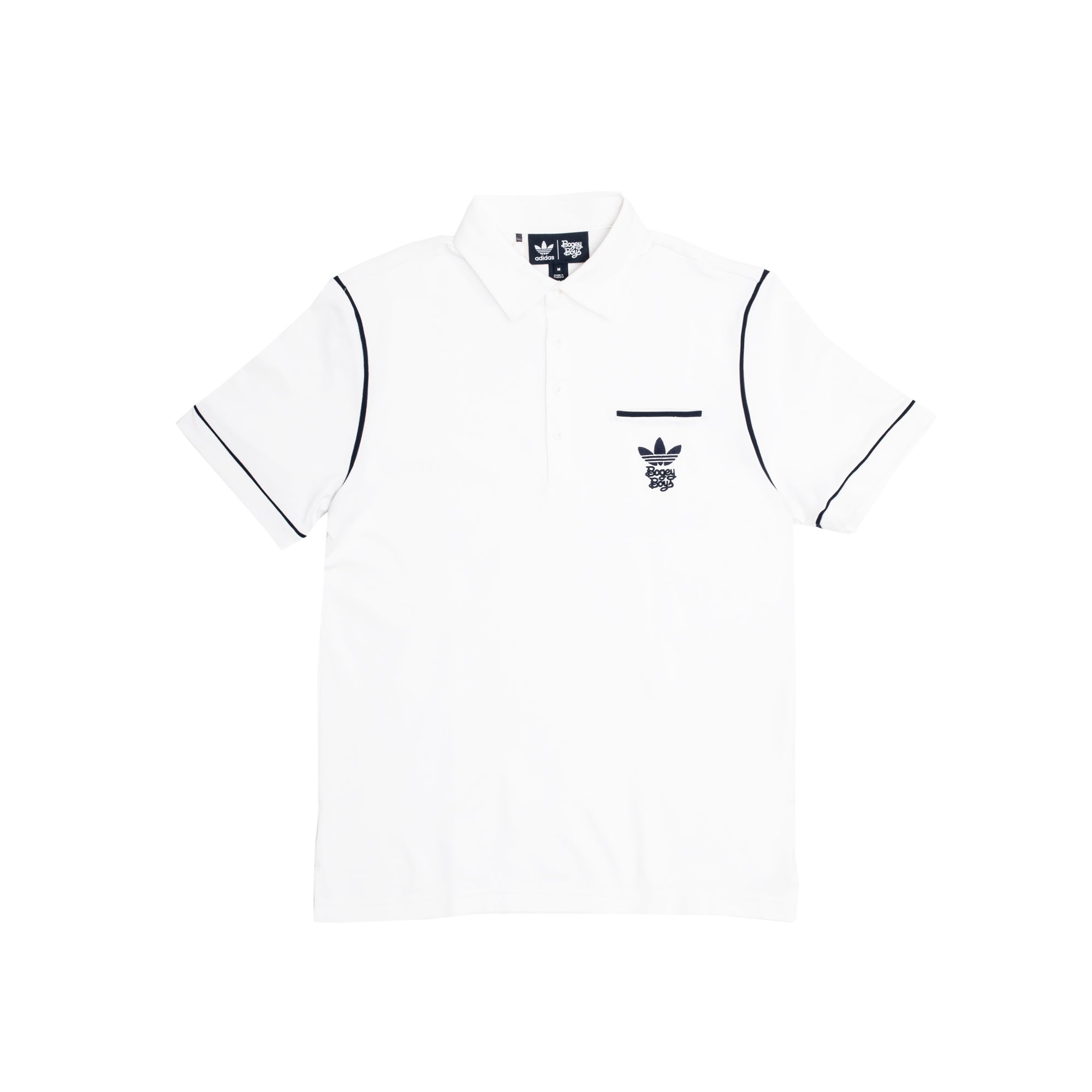 Adidas x Bogey Boys Mens Polo Shirt