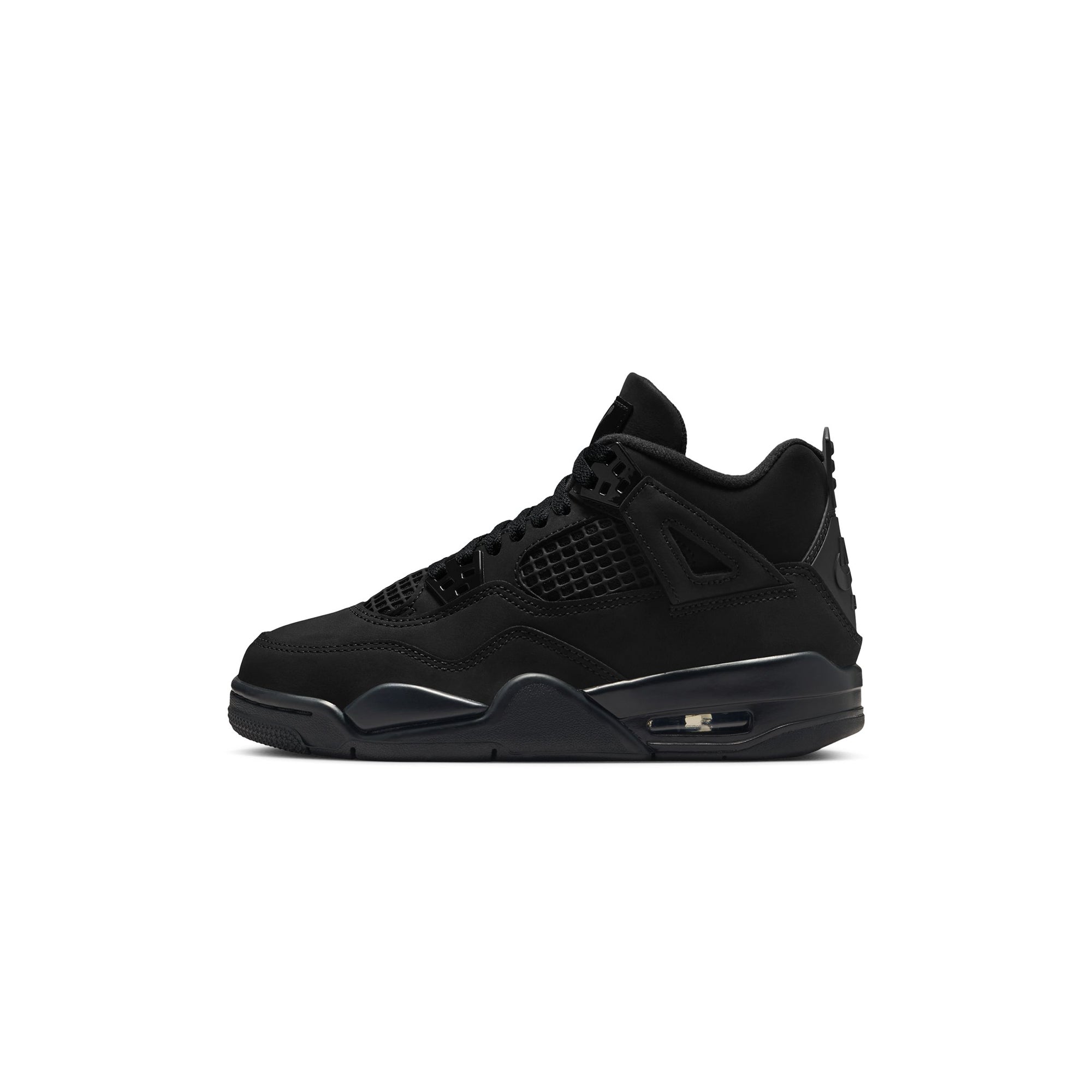 Air Jordan 4 Kids Retro "Black Cat" Shoes