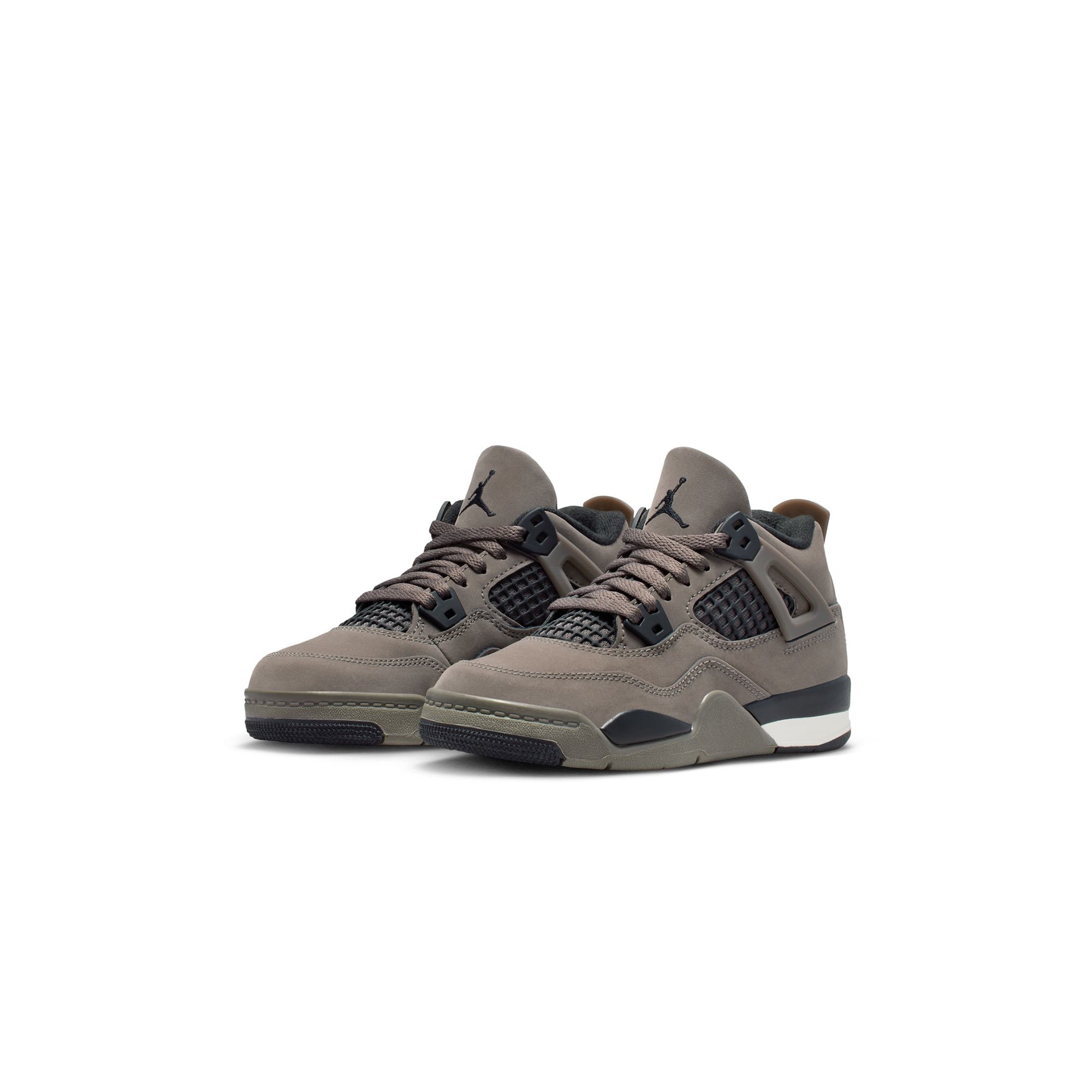 Air Jordan 4 Little Kids Retro "Cave Stone" Shoes