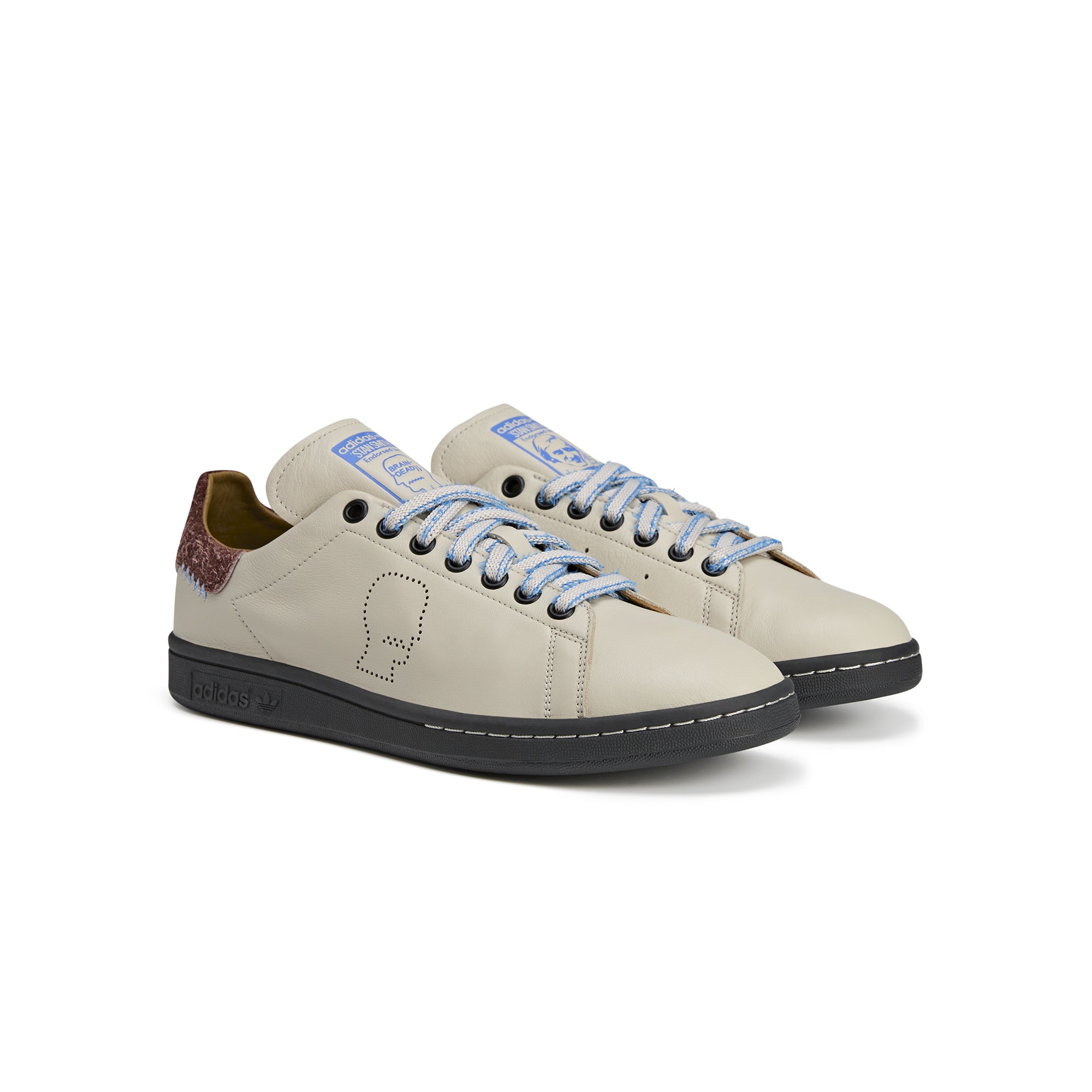 Adidas Mens Stan Smith Brain Dead Shoes