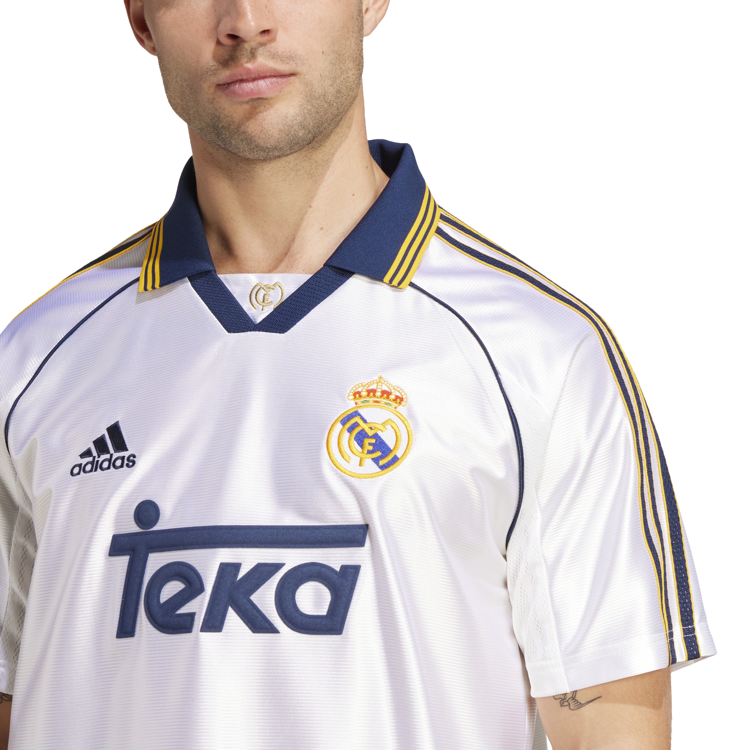 Adidas Mens Real Madrid 99/00 Home Jersey