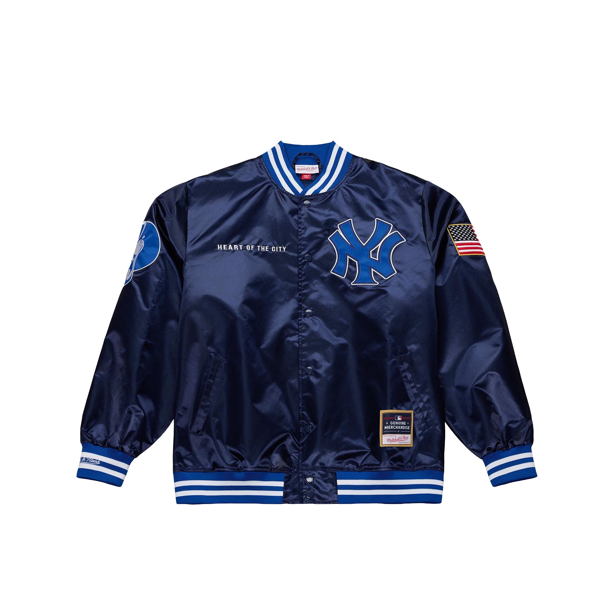 Mitchell & Ness x Jay-Z The Blueprint x New York Yankees Satin Jacket card image