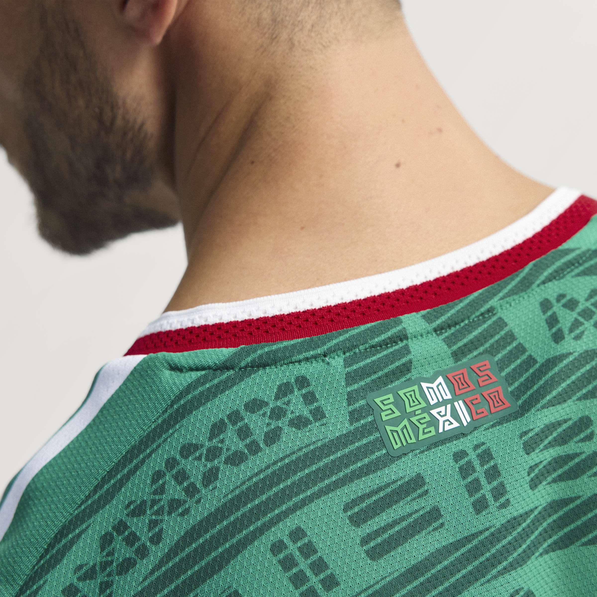 Adidas Mens Mexico 26 Home Authentic Football Jersey