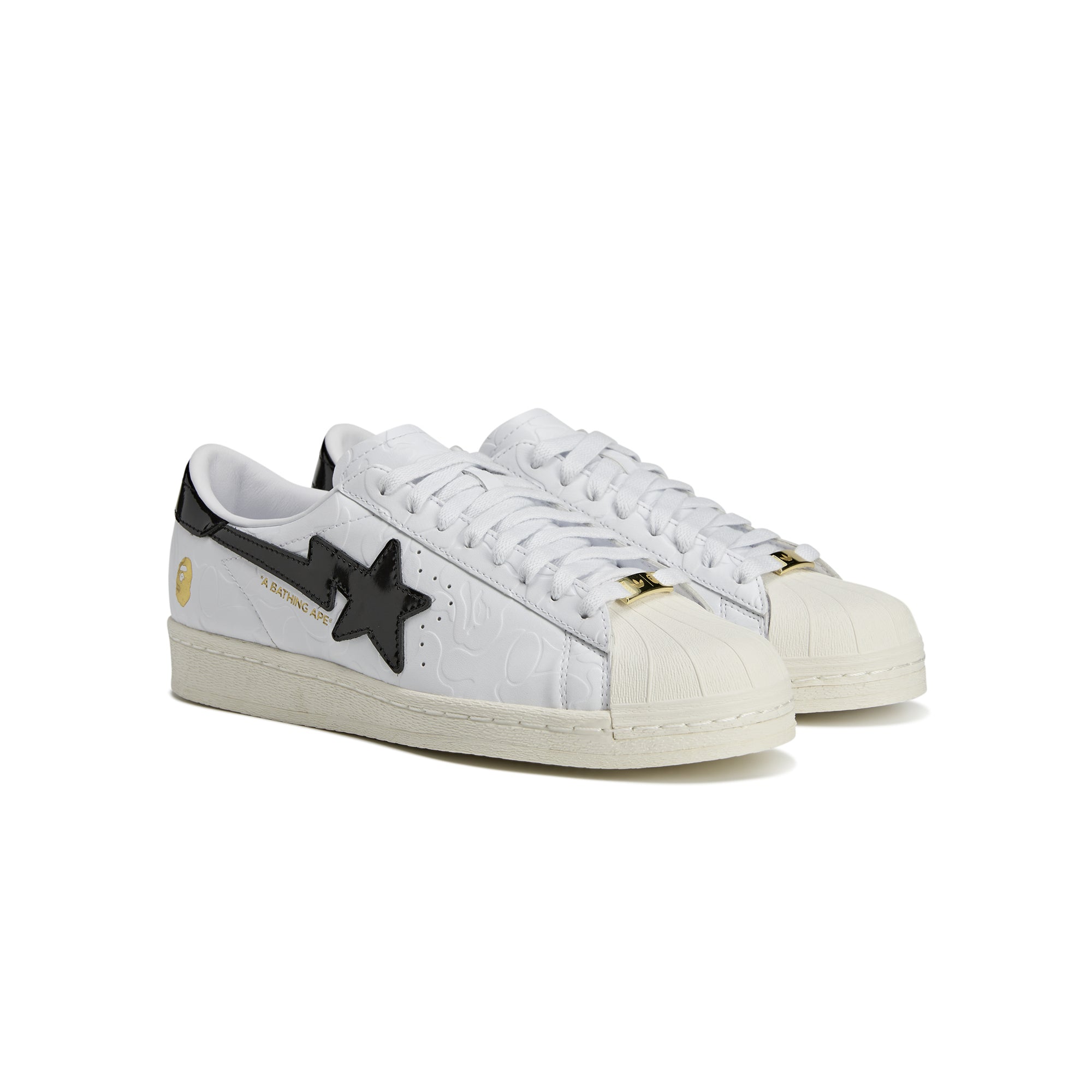 Adidas x Bape Mens Superstar Shoes