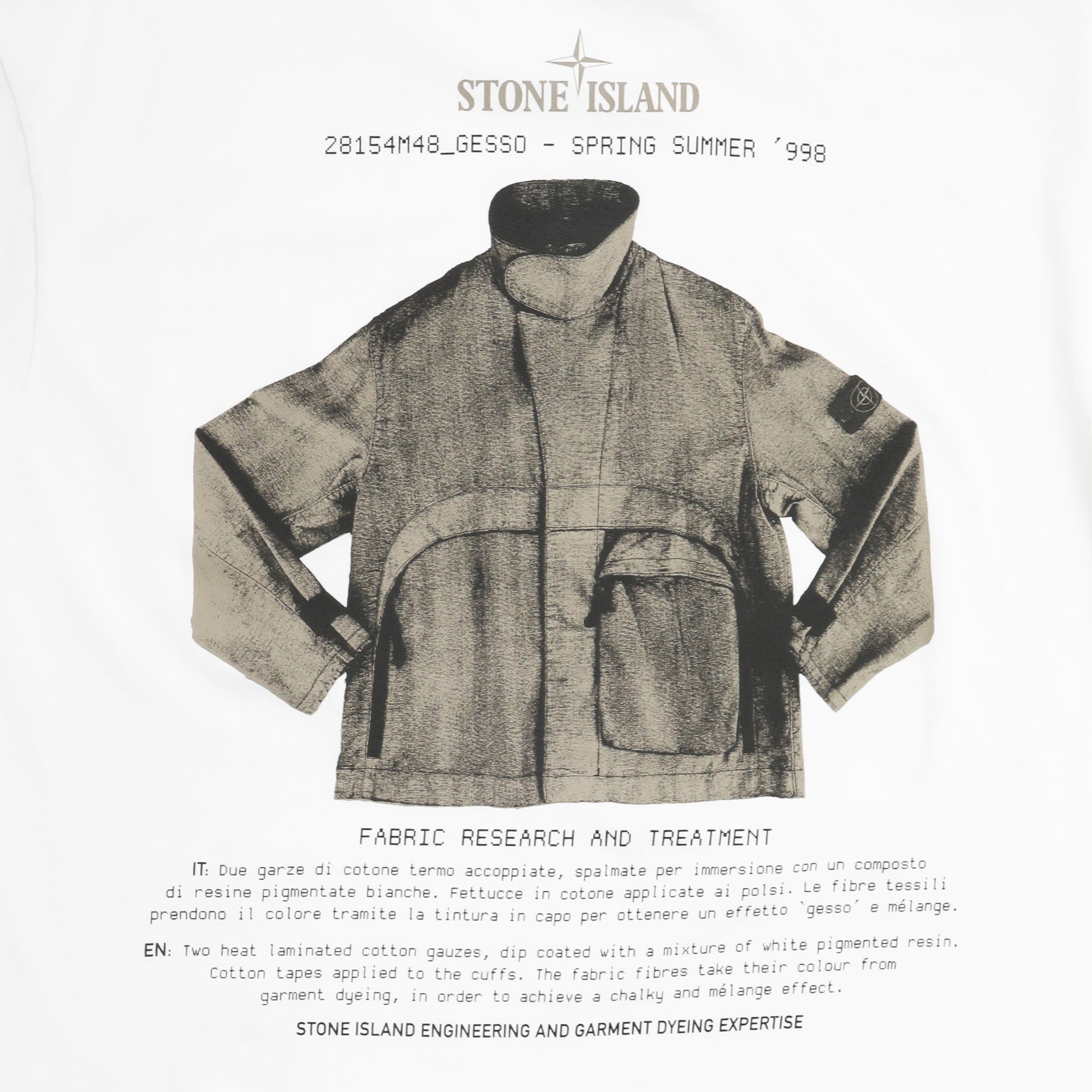 Stone Island Mens 'Archivio' SS Tee