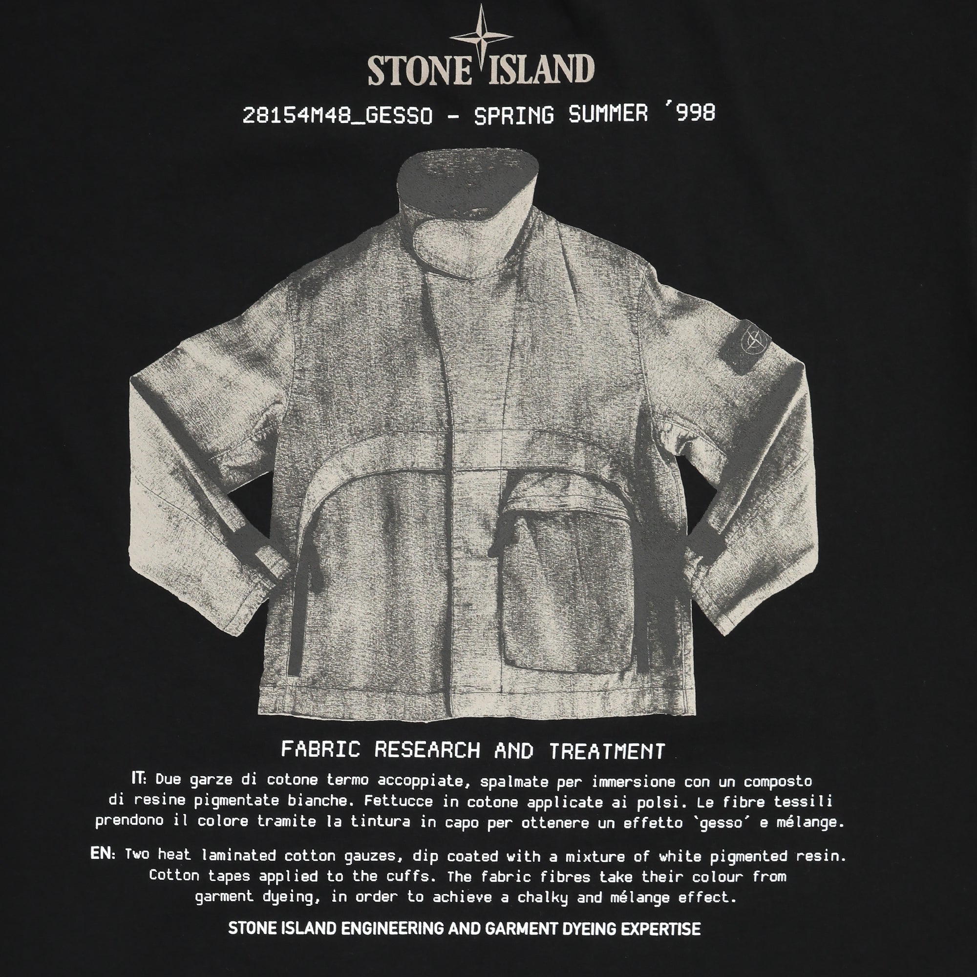 Stone Island Mens 'Archivio' SS Tee