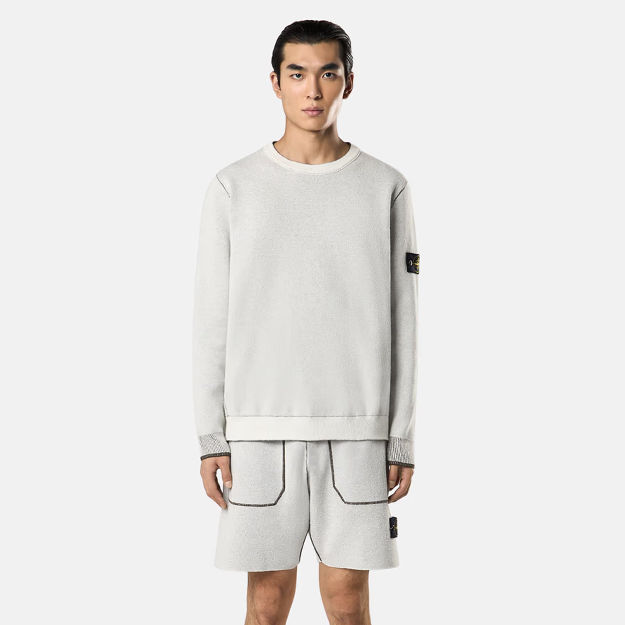 Stone Island Mens Double Face Sweater