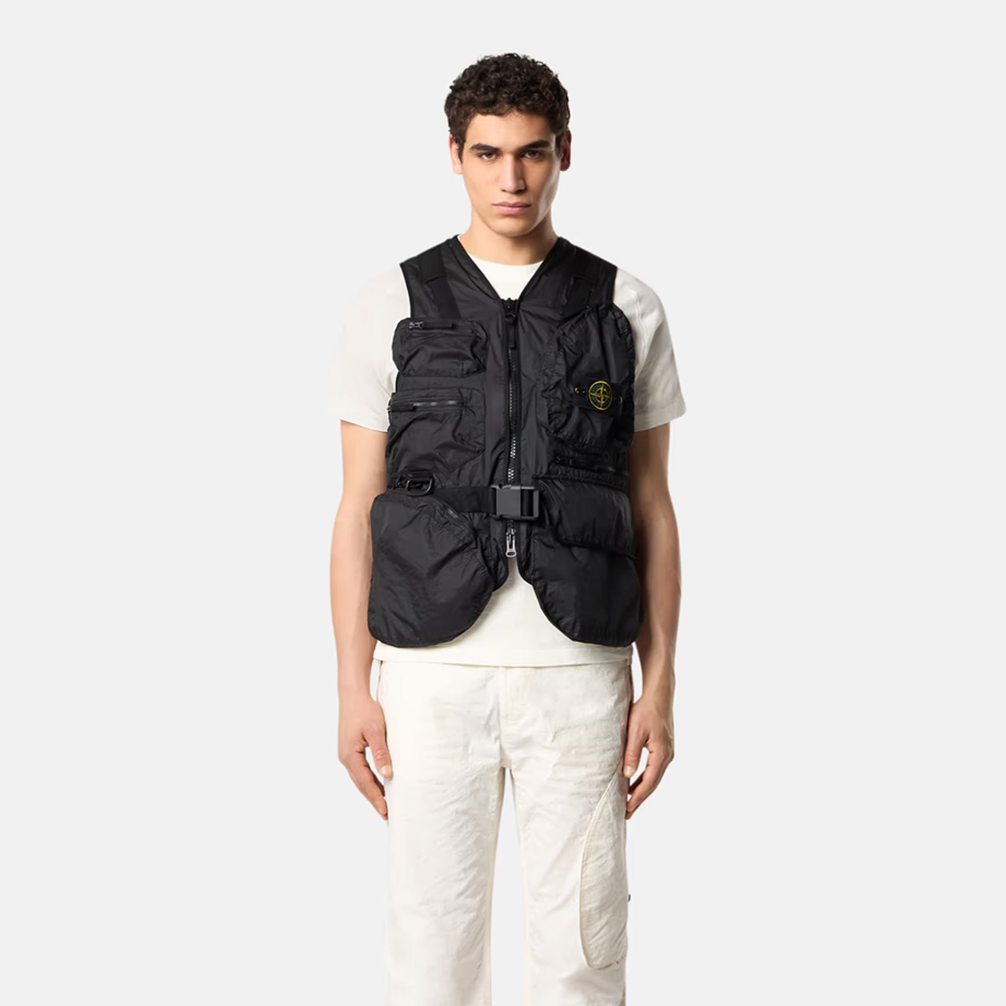 Stone Island Mens Membrana 3L TC Utility Vest