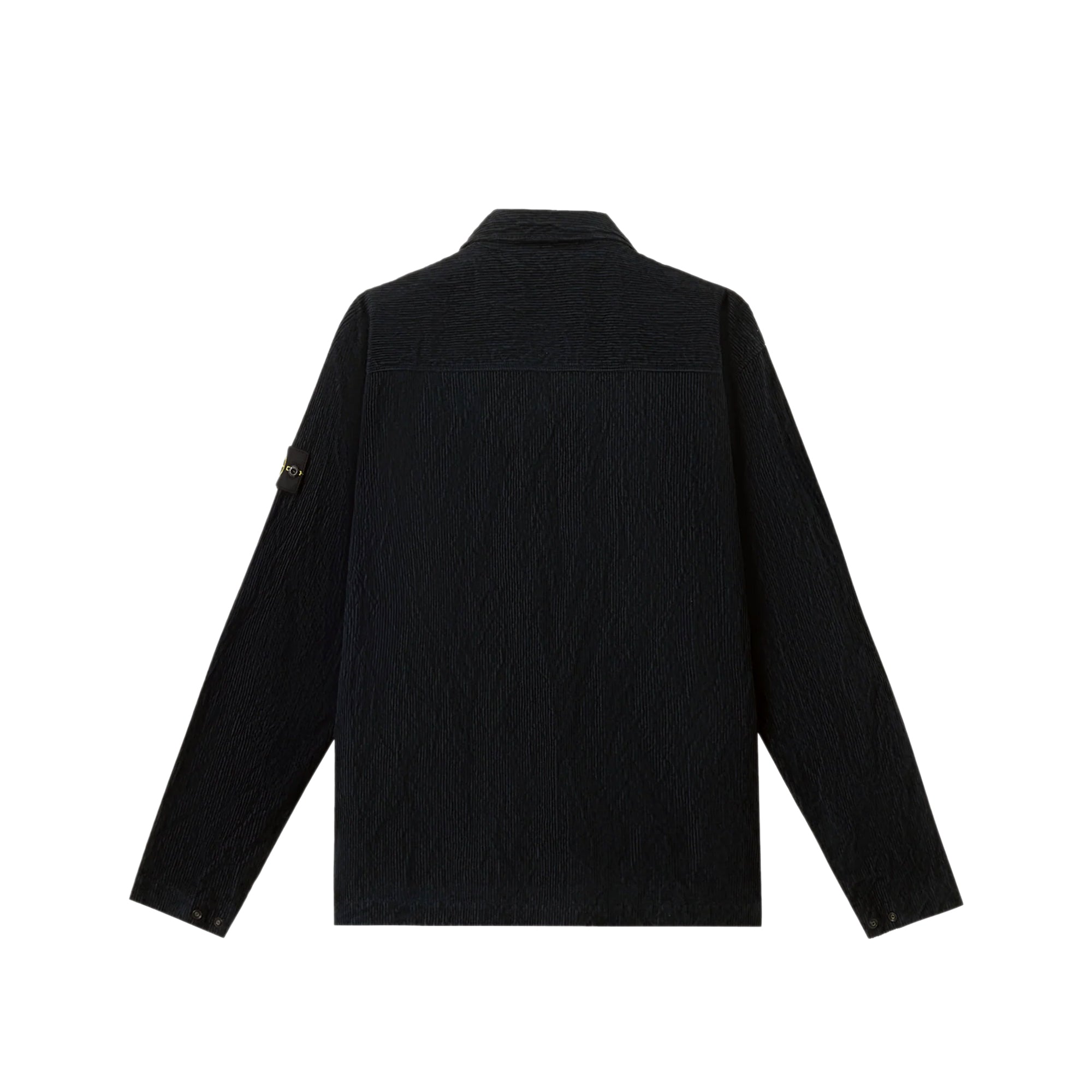 Stone Island Mens Wrinkled Corduroy 500-TC Shirt