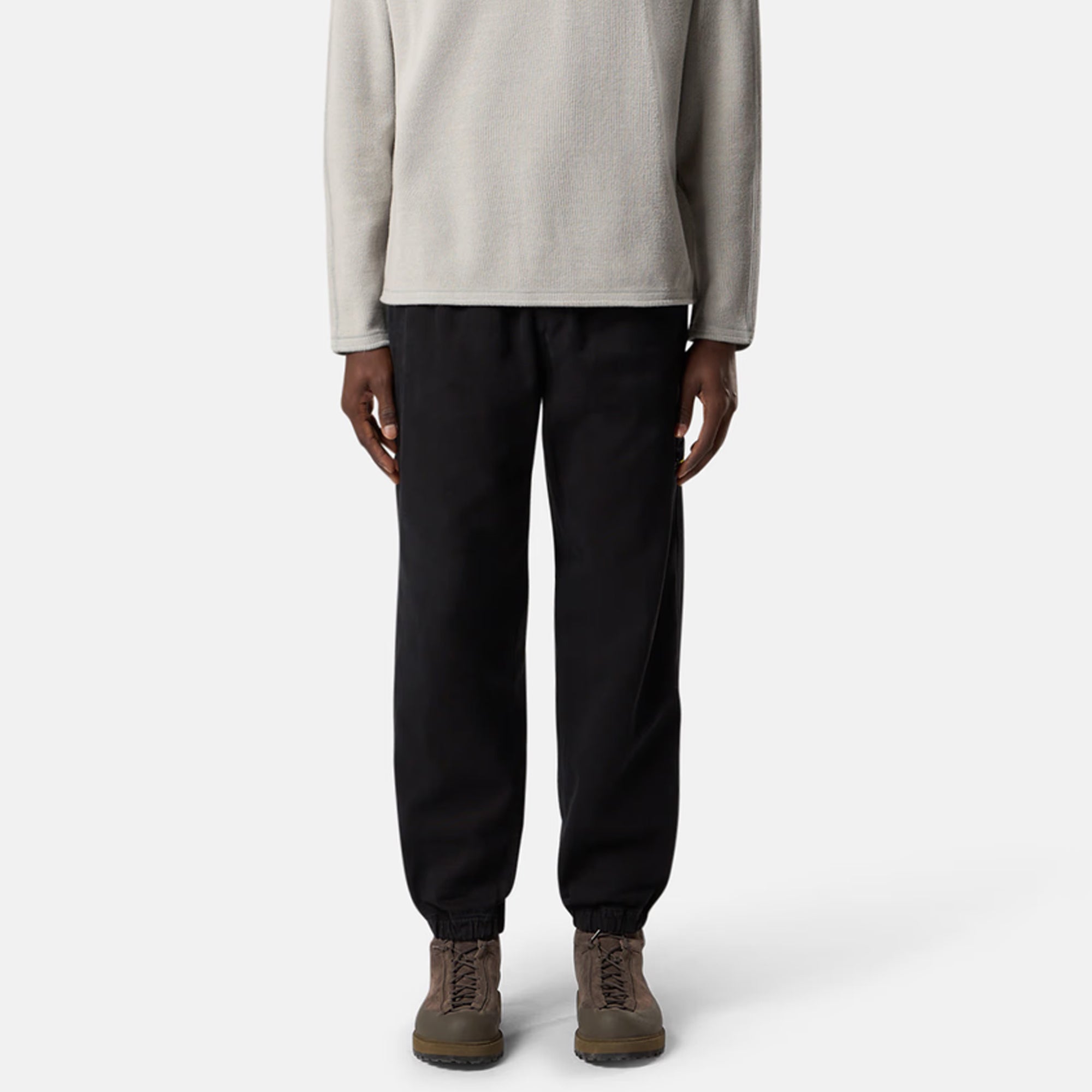 Stone Island Mens Organic Panama Cotton 'Old' Effect Pants