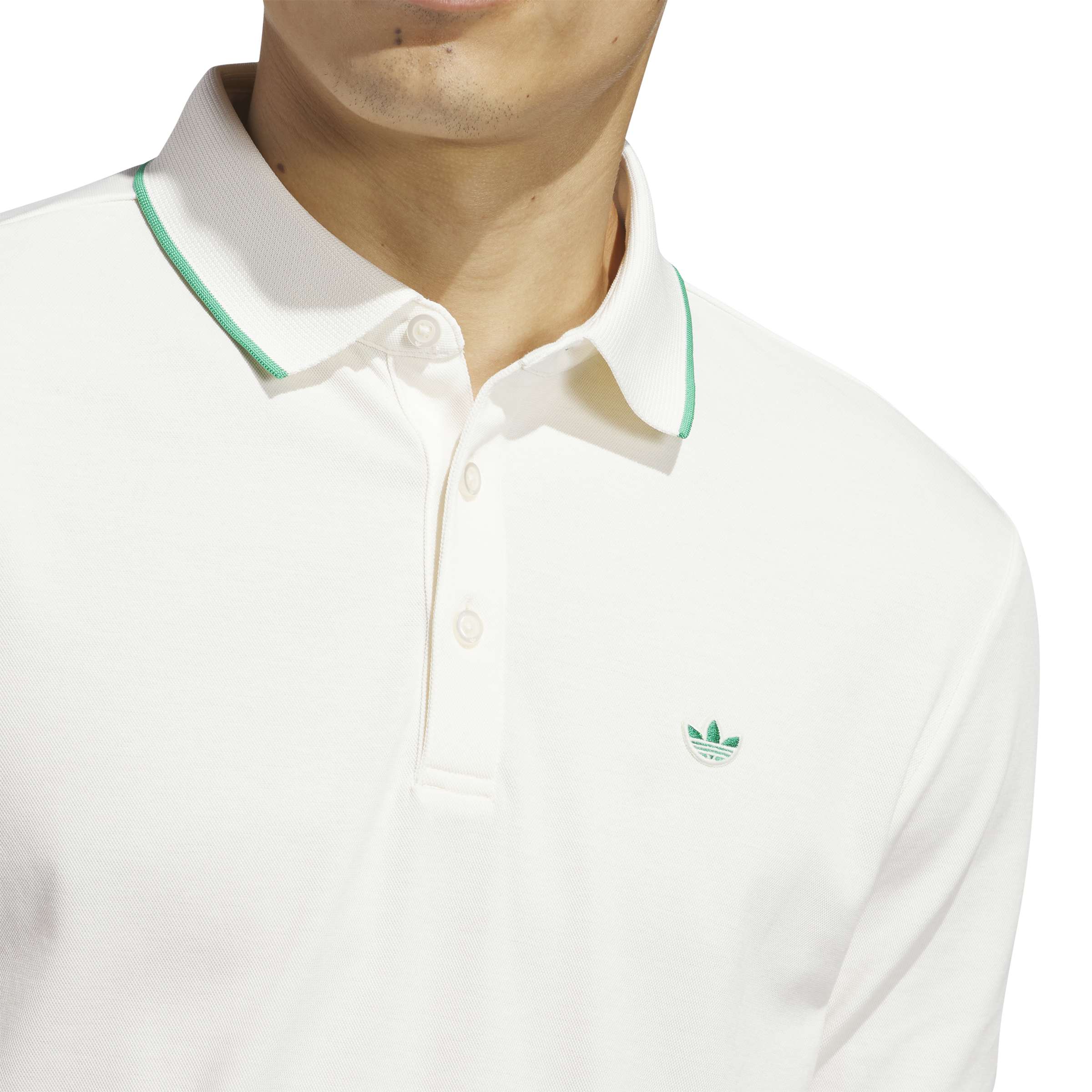 Adidas Golf Mens Originals Twistkit Trefoil Polo Shirt