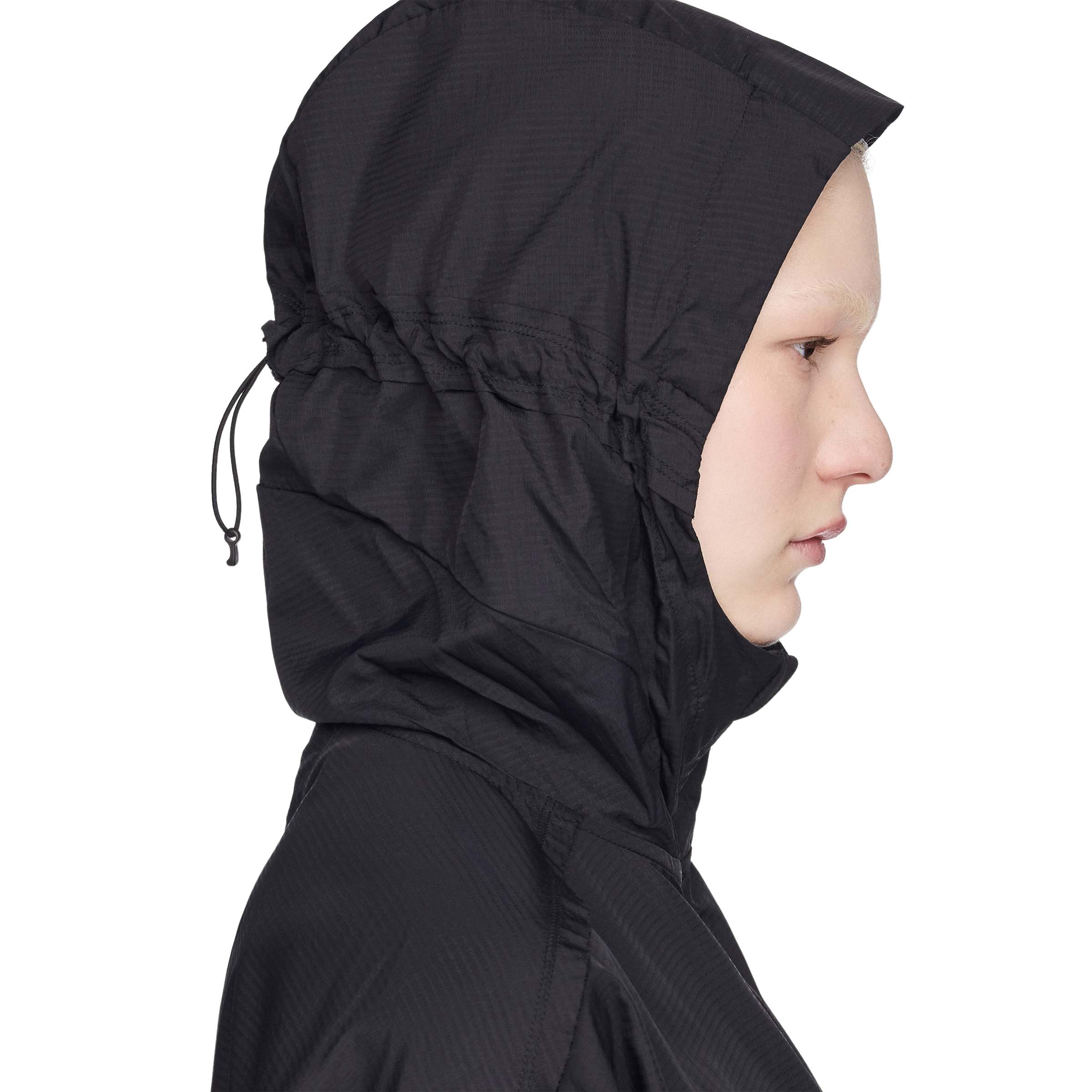 black jacket on a white background