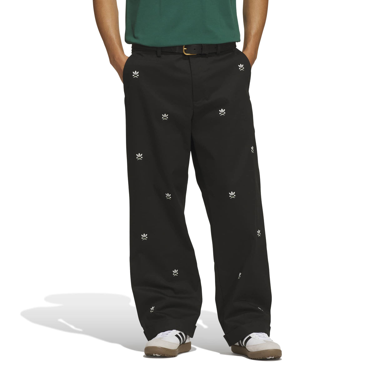 Adidas Golf Mens Originals Loose Embroidered Pants