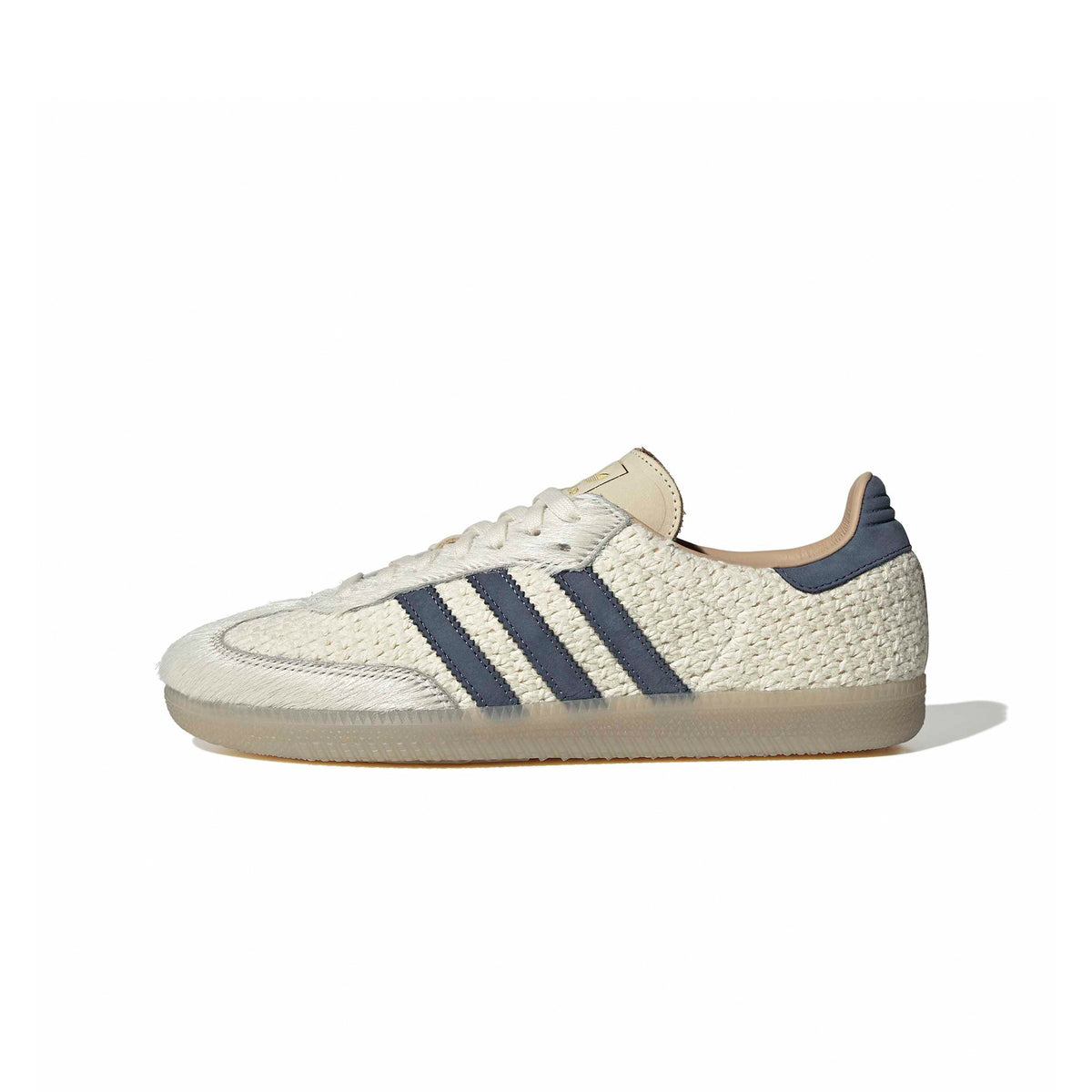 Cream White / Preloved ink/ Khaki Sneakers on a white background