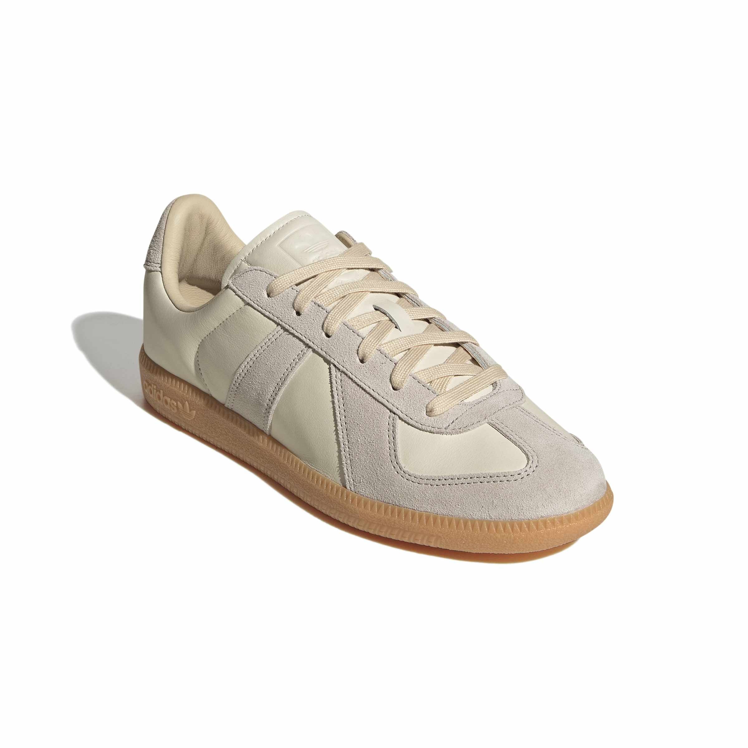 Chalk White/ Clear Granite/ Gum Sneakers on a white background