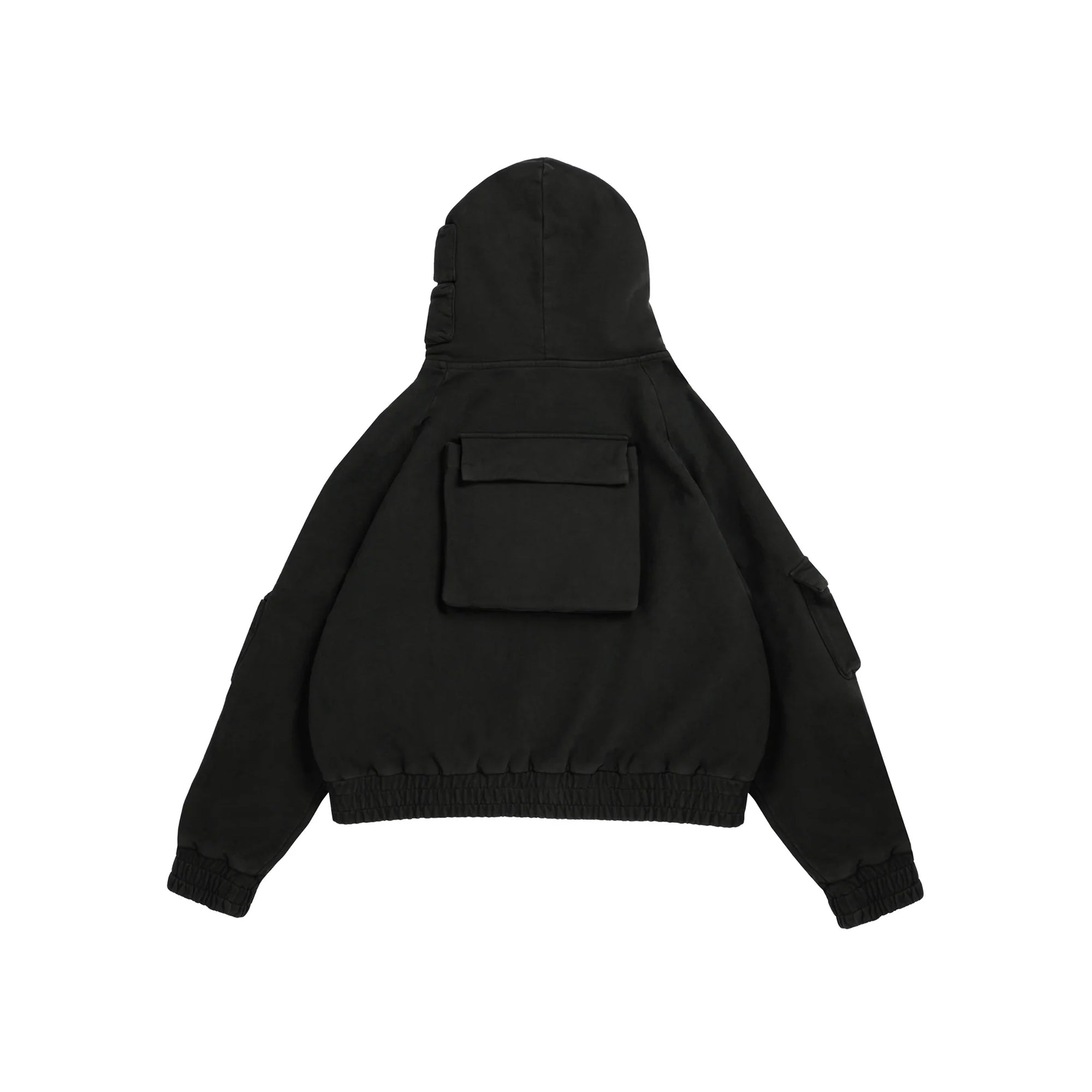 Kody Phillips Mens Cargo Hoodie Zip Up