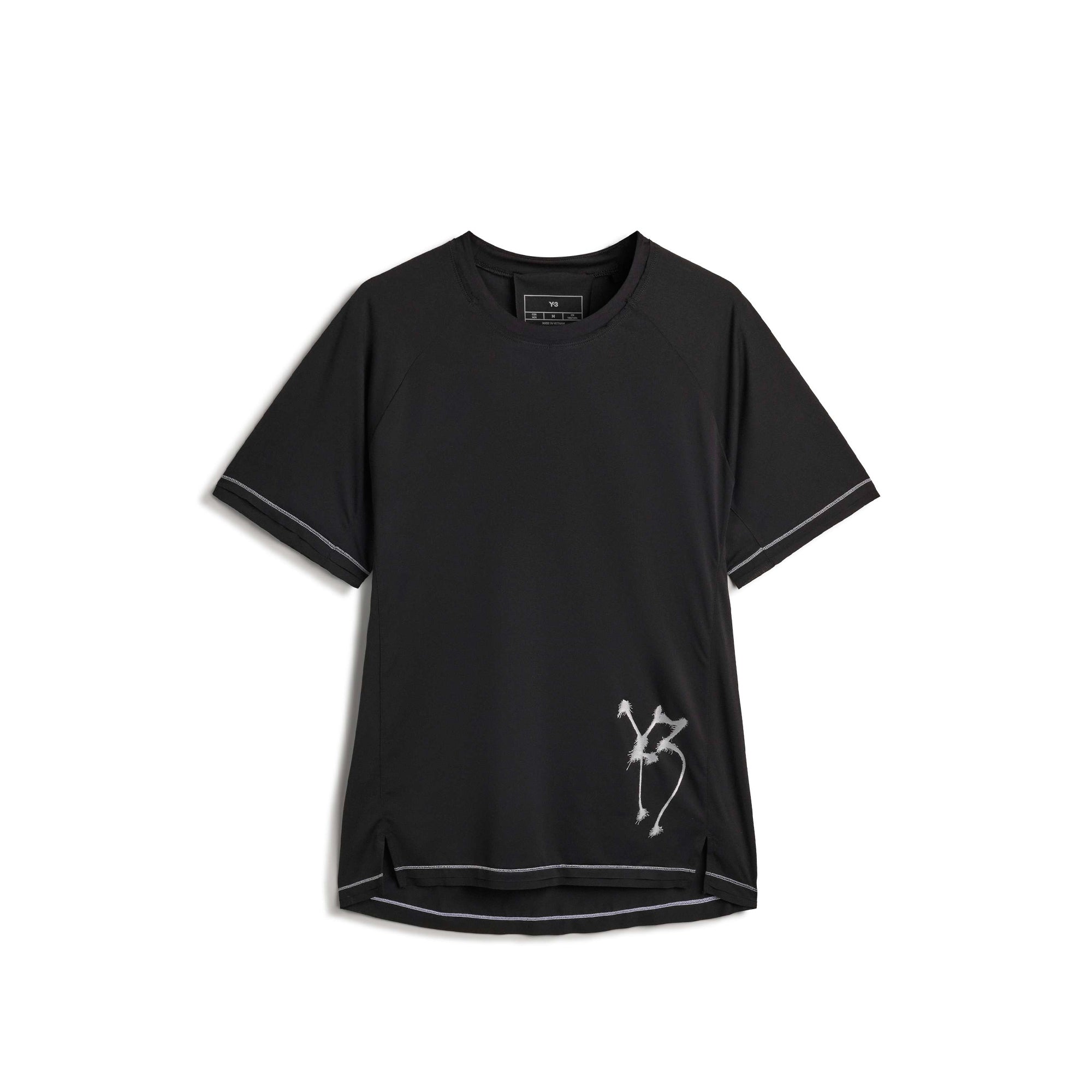Y-3 Mens GFX Run Shortsleeve Tee card image