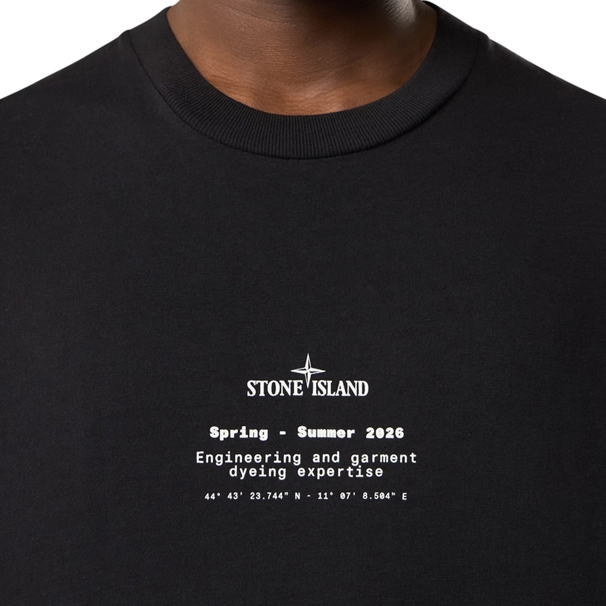 Stone Island Mens Organic Cotton SS Tee