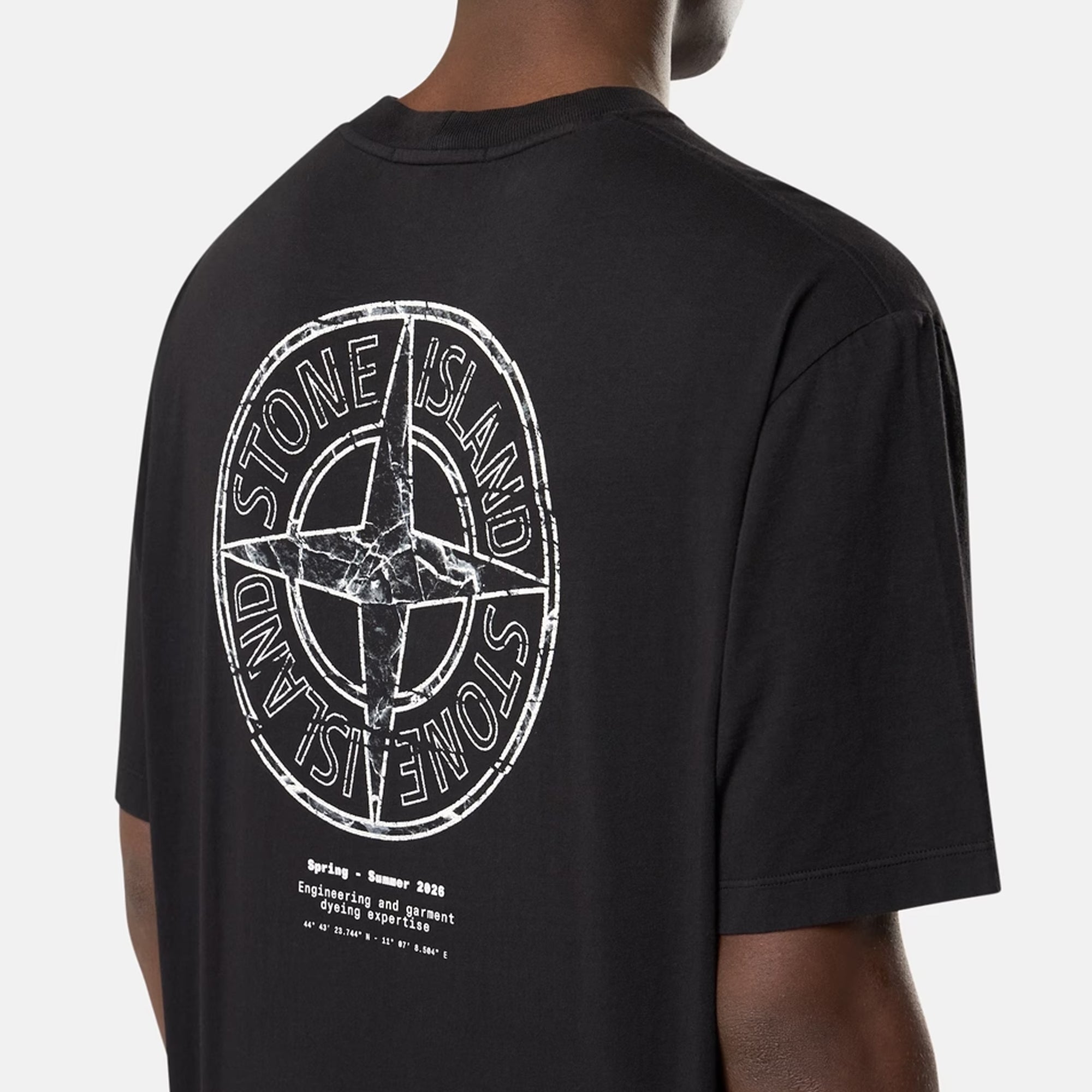 Stone Island Mens Organic Cotton SS Tee