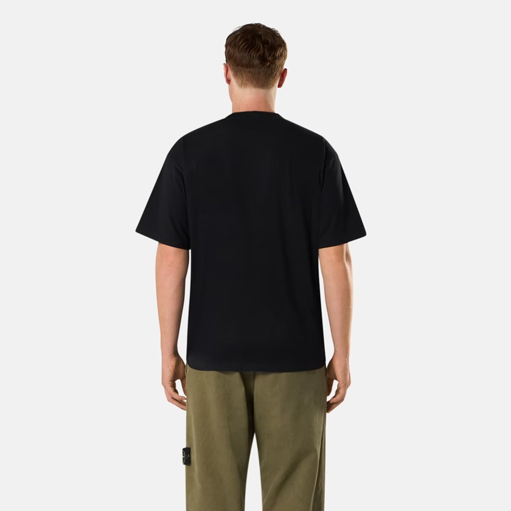 Stone Island Mens Combed Organic Cotton SS Tee