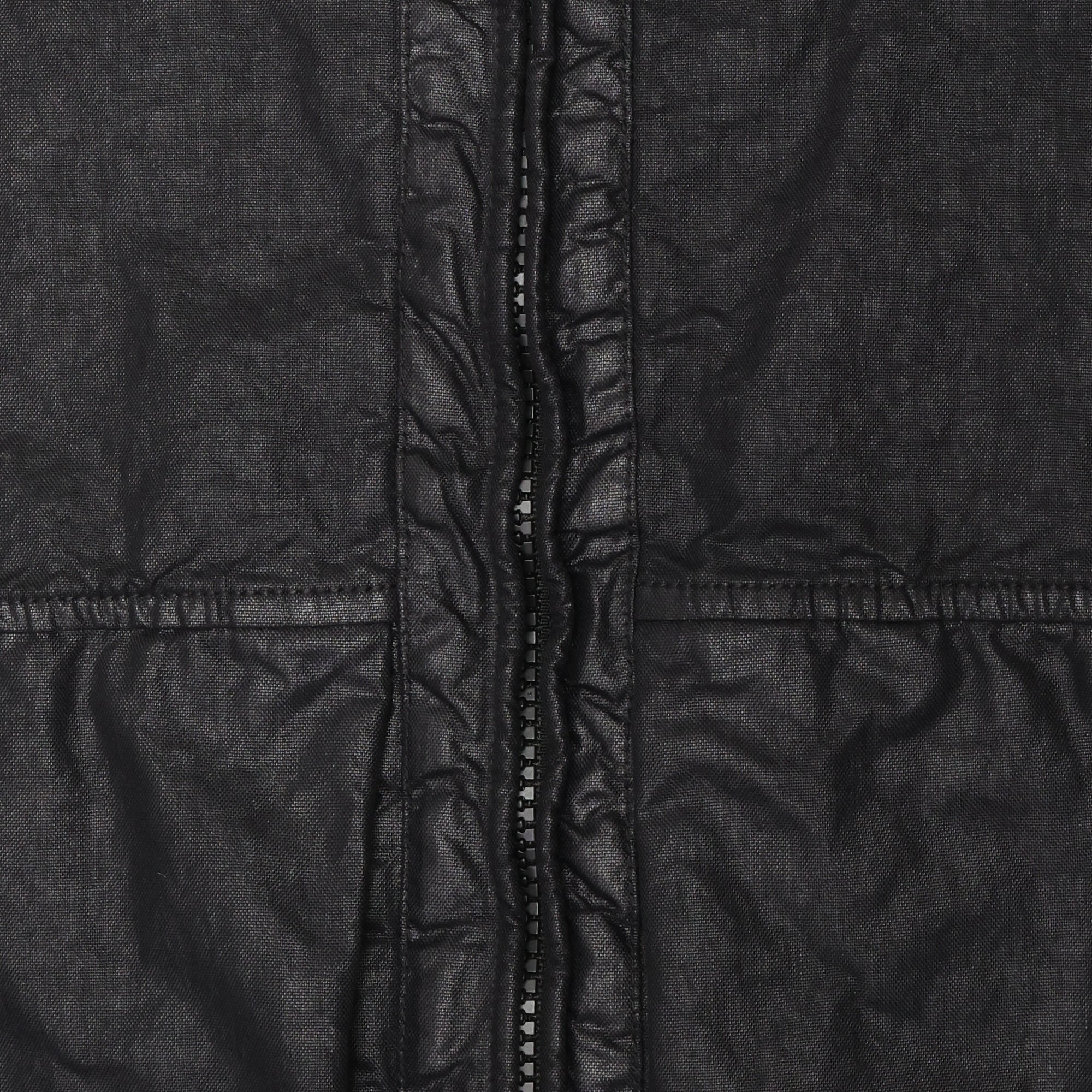 Stone Island Mens Organic-Look Nylon Panama-TC Jacket