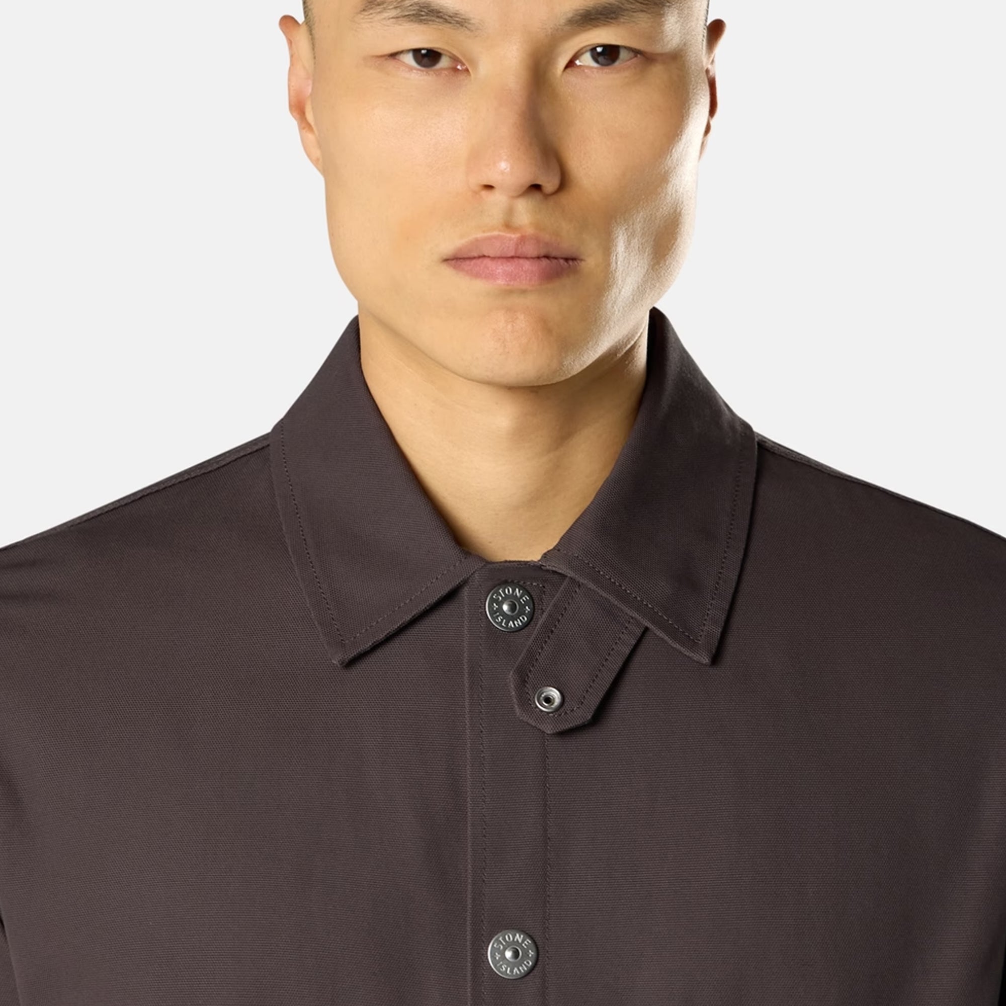 Stone Island Mens Cotton Canvas Coach Jacket