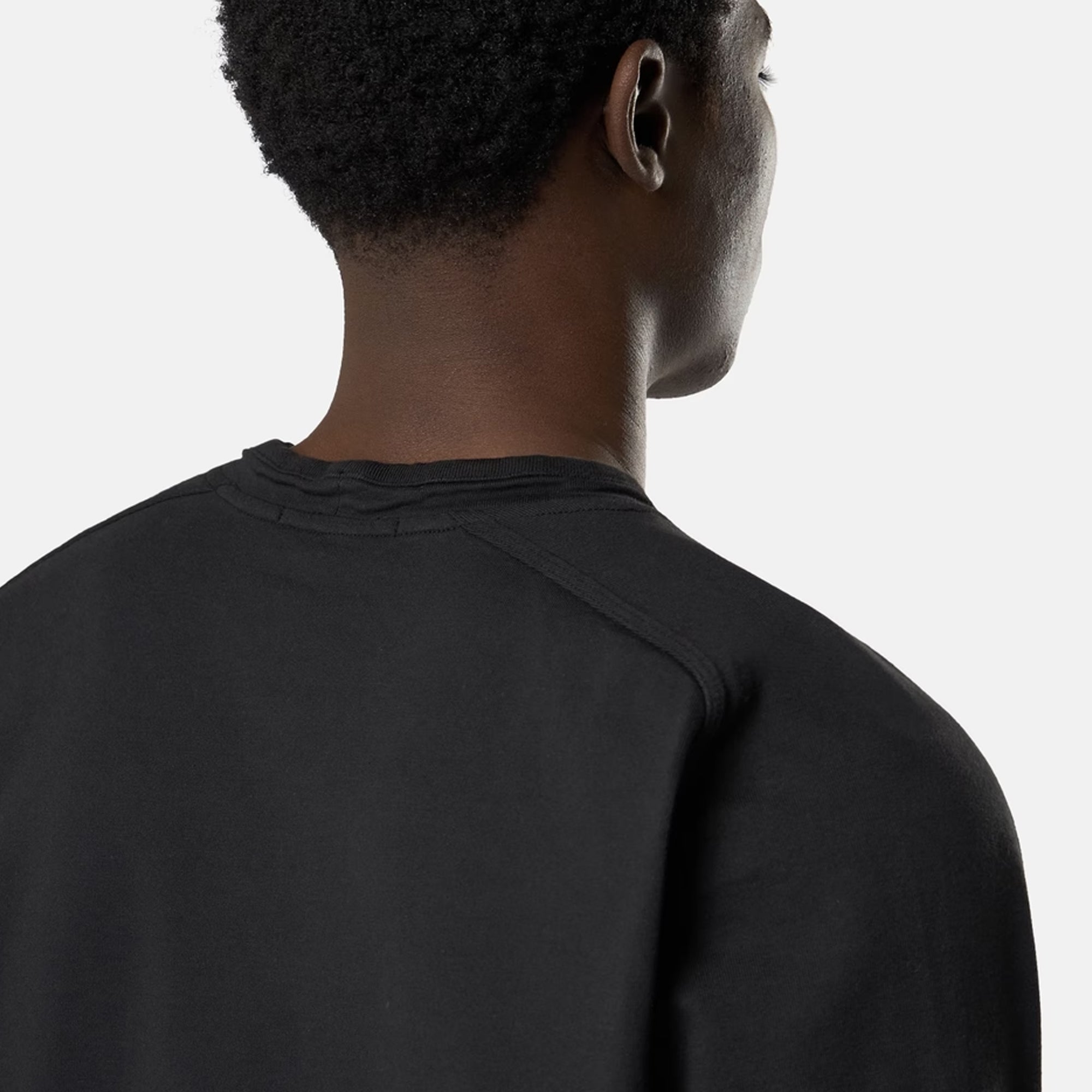 Stone Island Mens Organic Cotton Fleece Sweatshirt