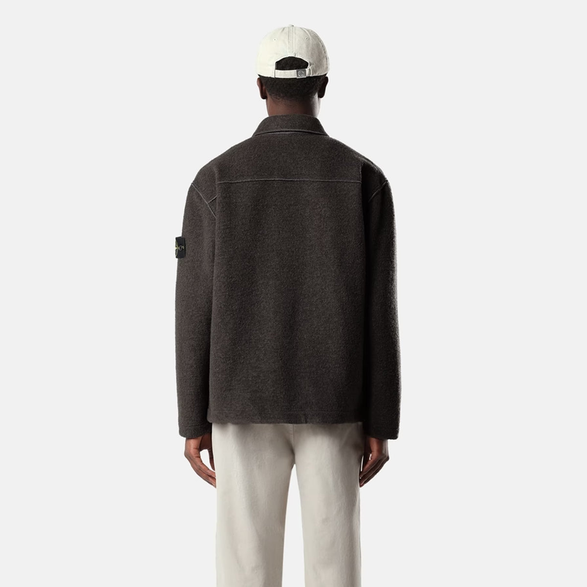 Stone Island Micro Bouclé Button Shirt