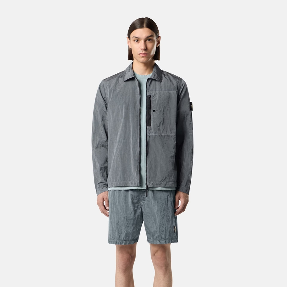Stone Island Mens Nylon Metal ECONYL® Shirt
