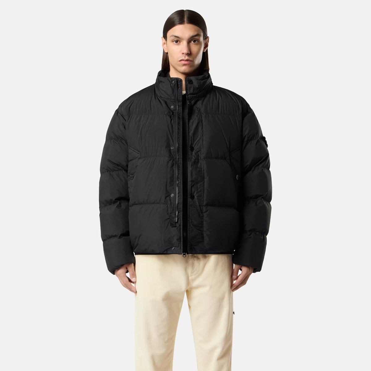 Stone Island Mens Crinkle Reps Ny Jacket