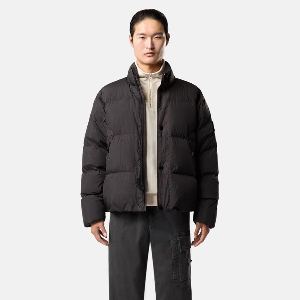 Stone Island Mens Crinkle Reps Ny Jacket