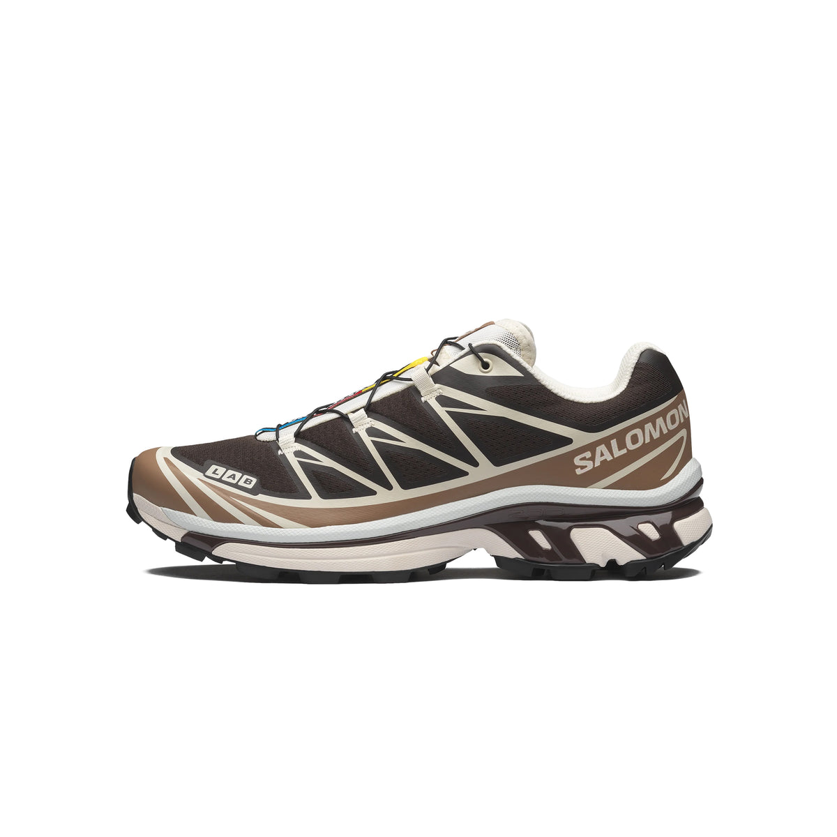 Black Coffee / Burro / Bitter Chocolate sneakers on a white background