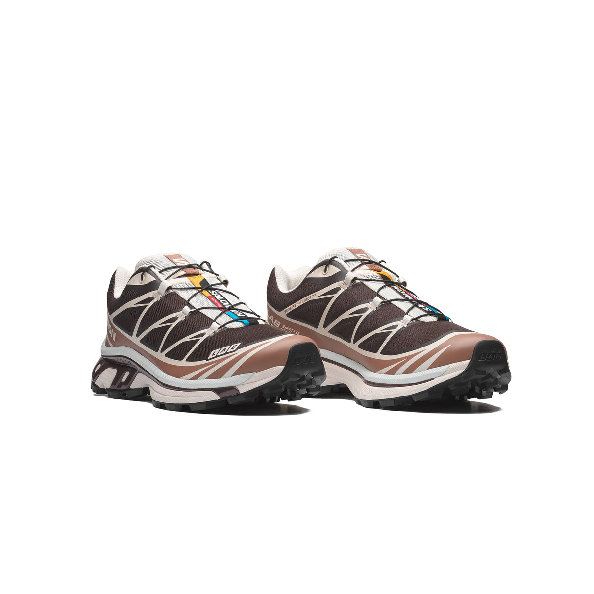 Black Coffee / Burro / Bitter Chocolate sneakers on a white background